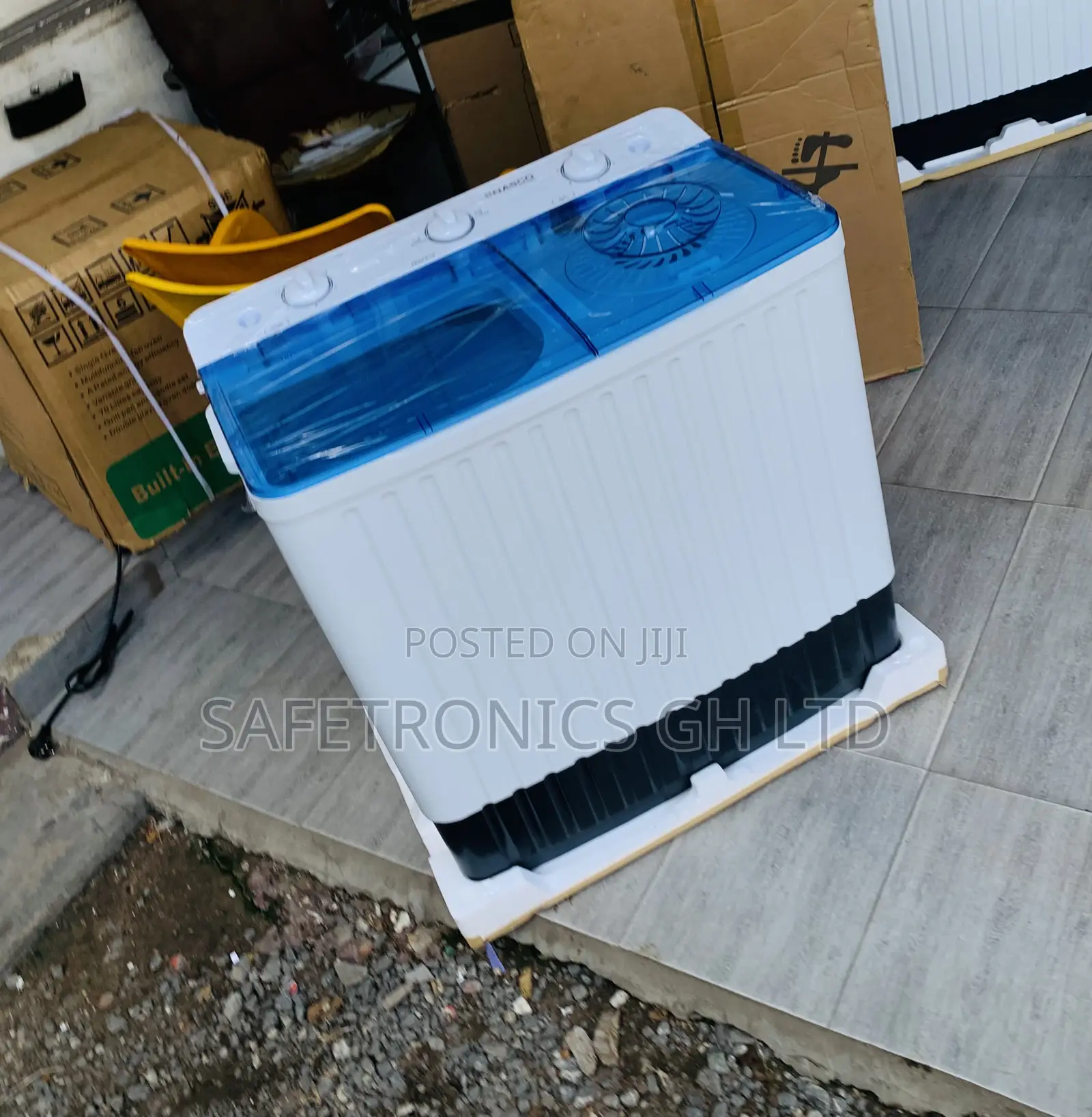 Exclusive New Nasco 10kg Semi-Automatic Washing Machine