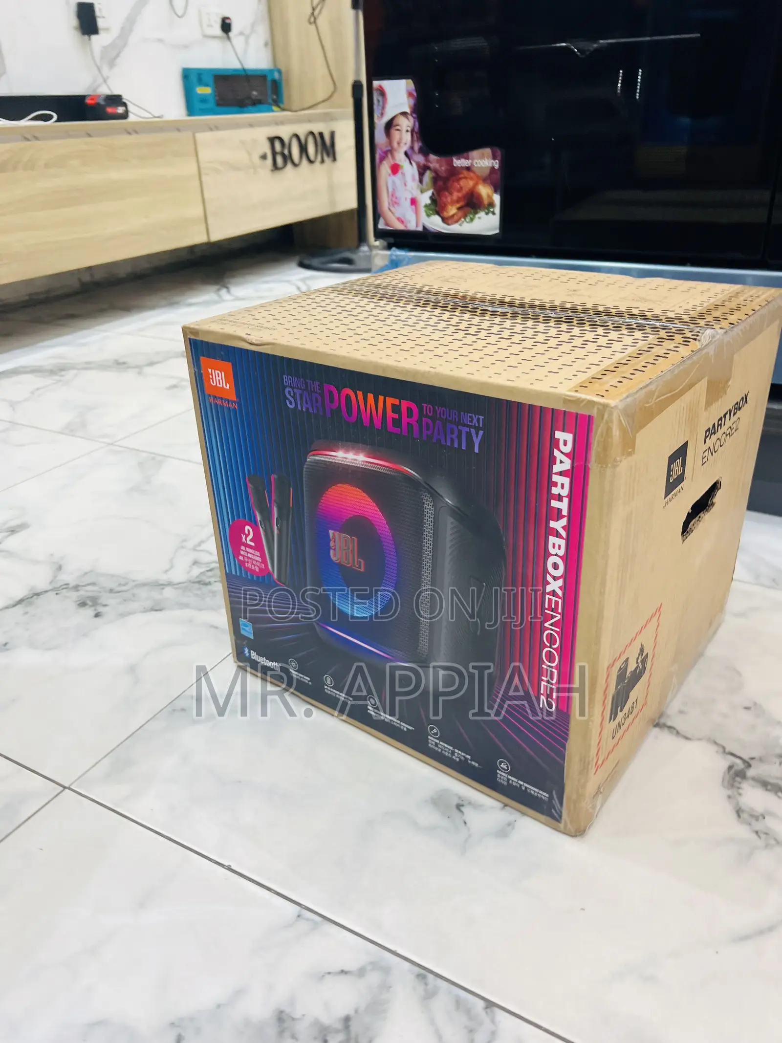 Affordable JBL Partybox Encore 2 Portable Party Speaker With Mic