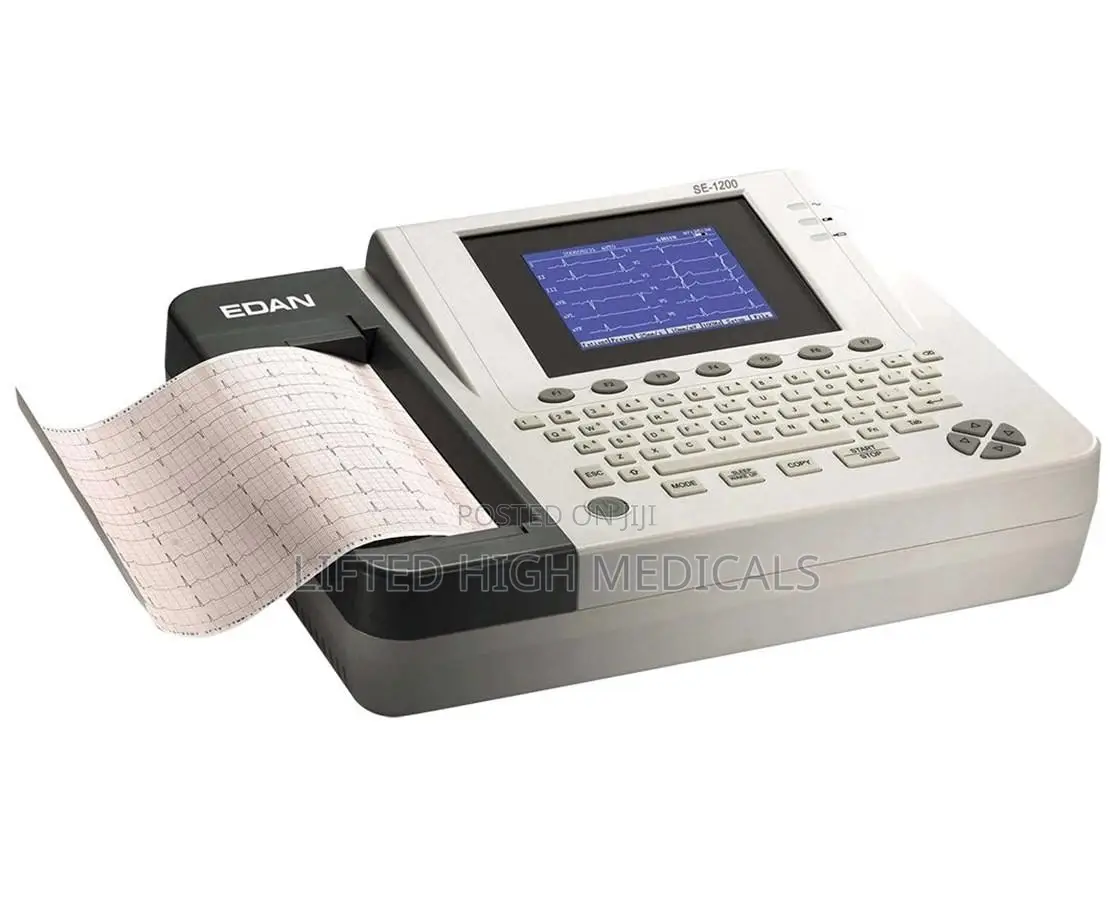 Edan Ecg Machine – 12-Lead Heart Diagnostic System for Clinics