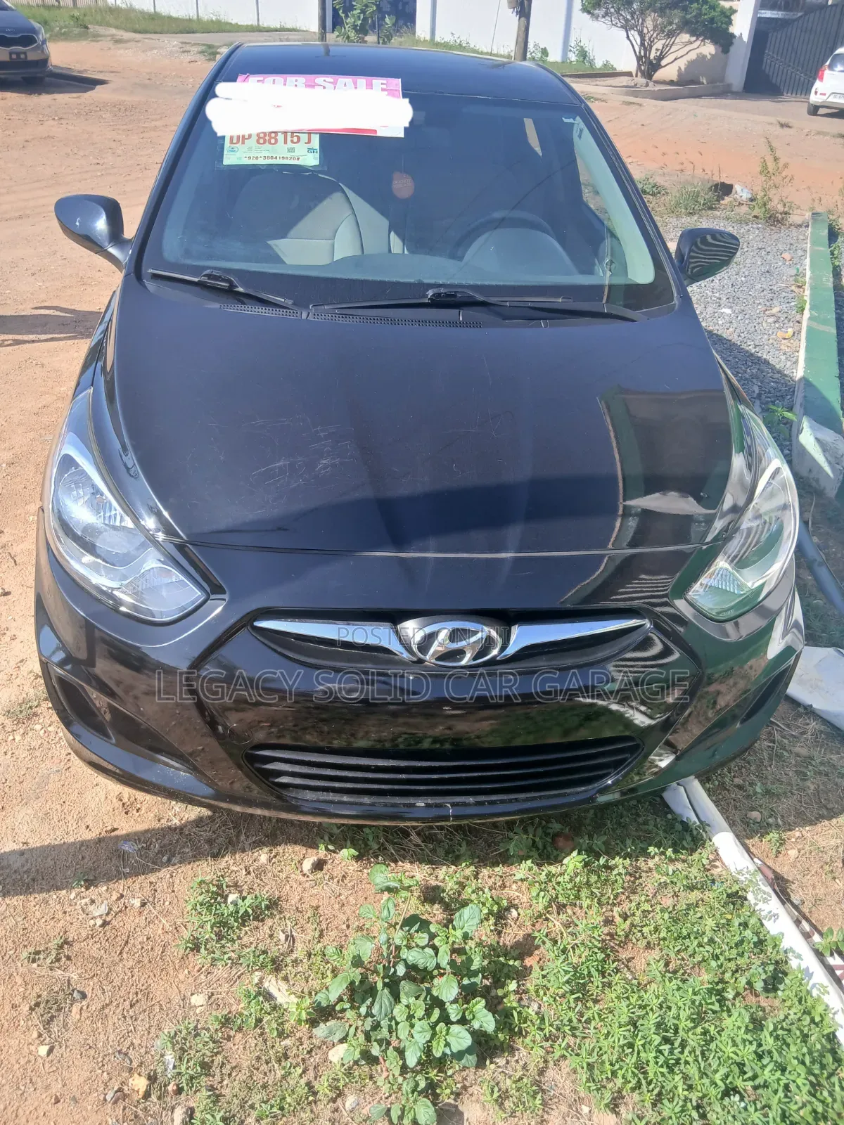 Hyundai Accent 2012 Black