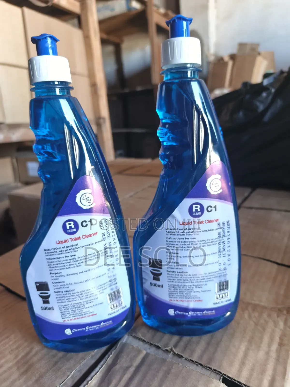 R Clean C1 Toilet Bowl Wc Cleaner