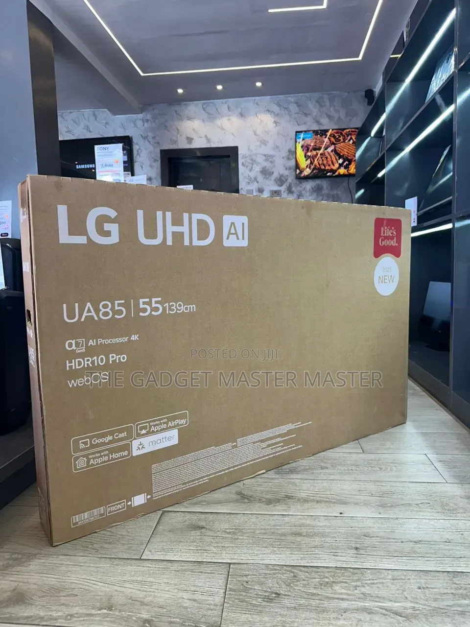 Lg 55" Ua85 Uhd Ai Smart Tv