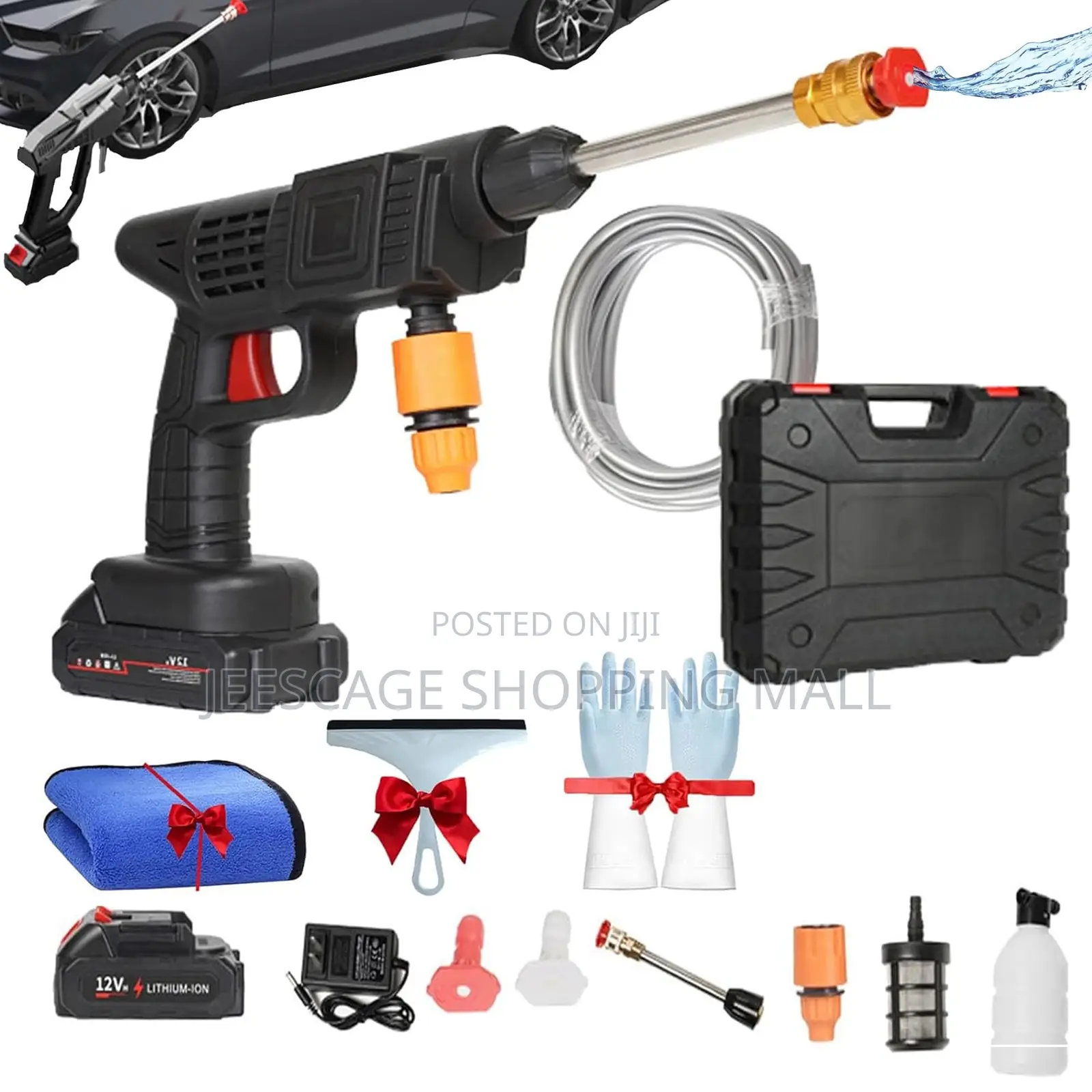 Cordless High-pressure Washer Kit In Sizes