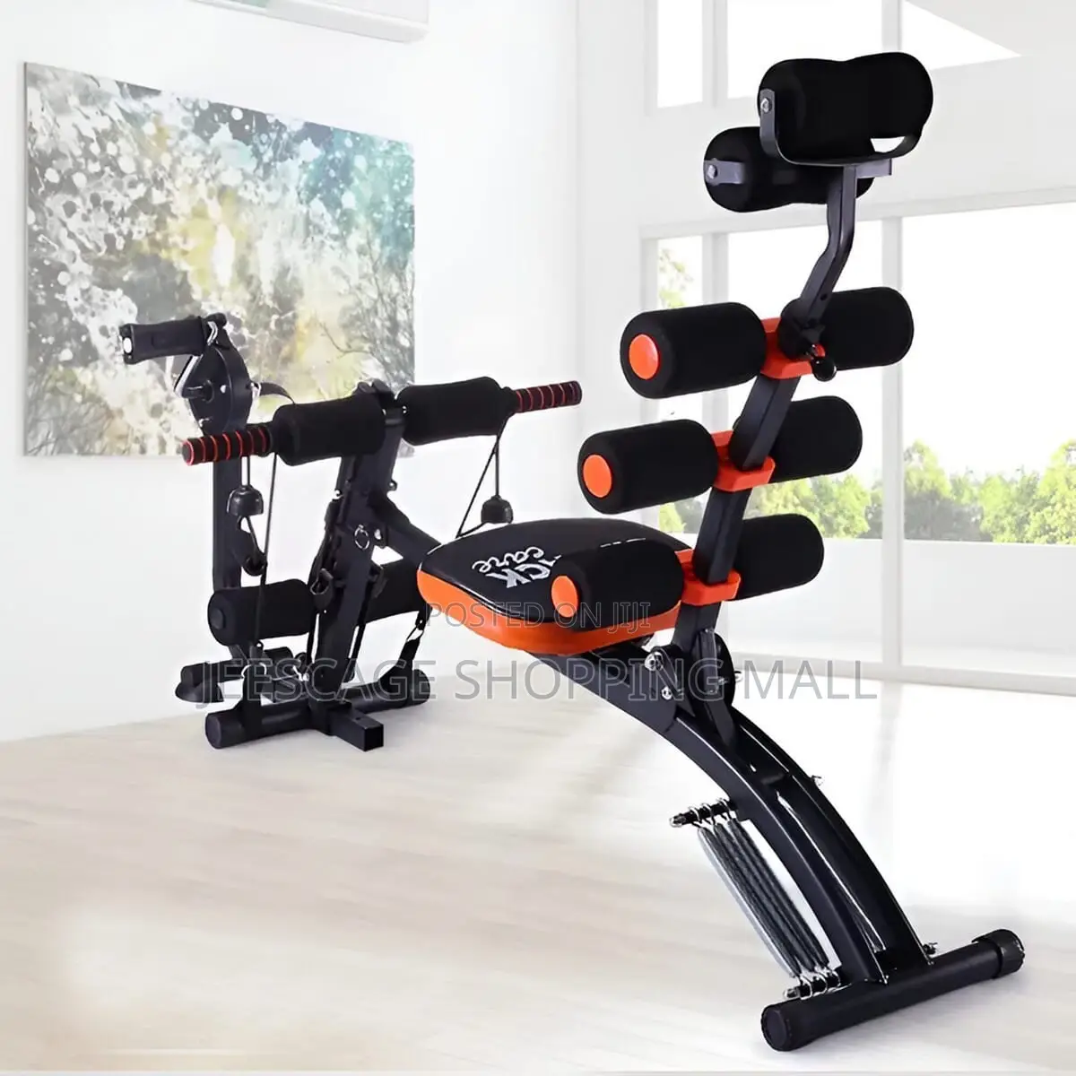 Six Core Abdominal Trainer With Full Body Workout Functionality