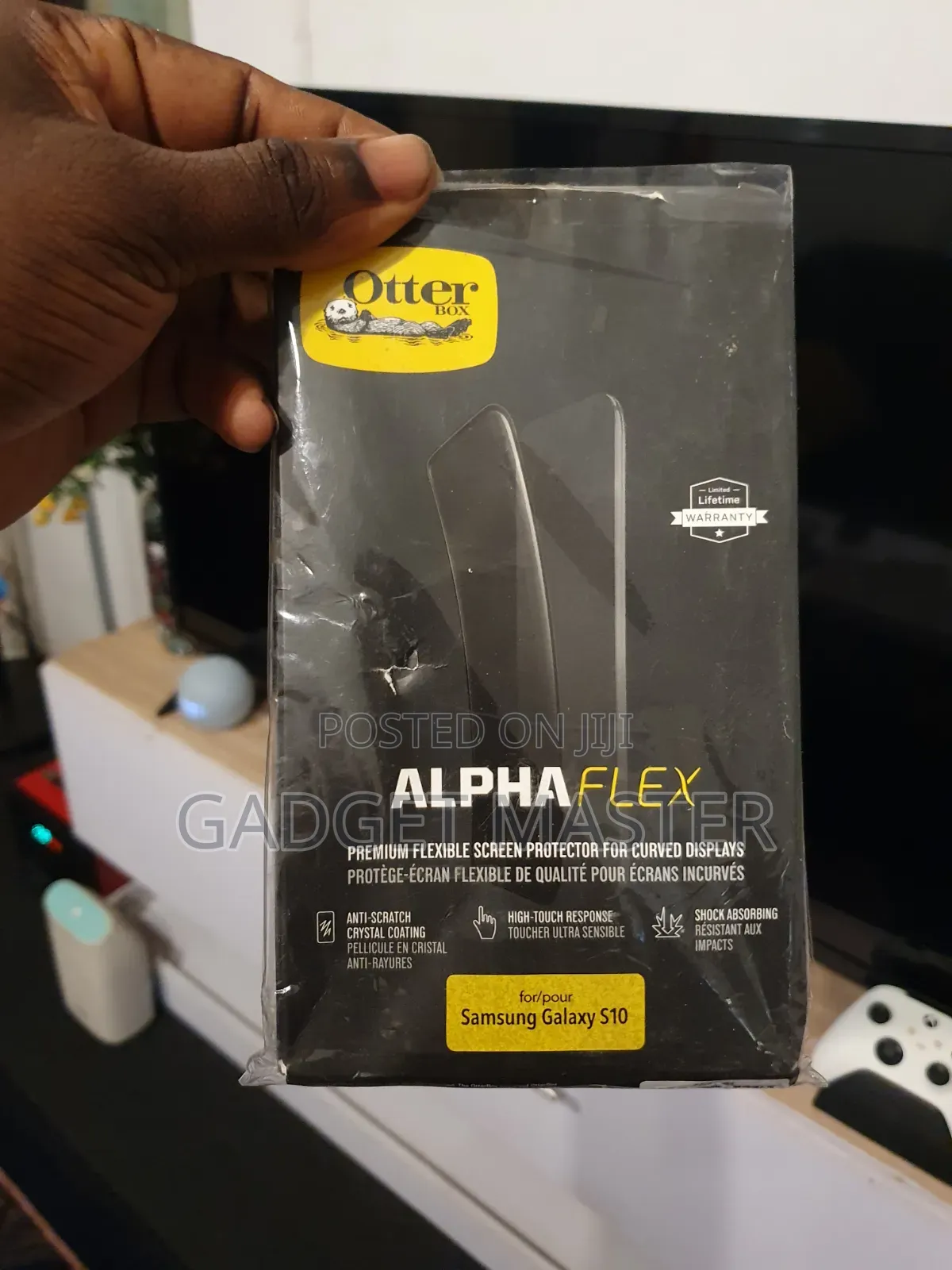 Samsung S10 Outterbox Alpha Flex Screen Protector