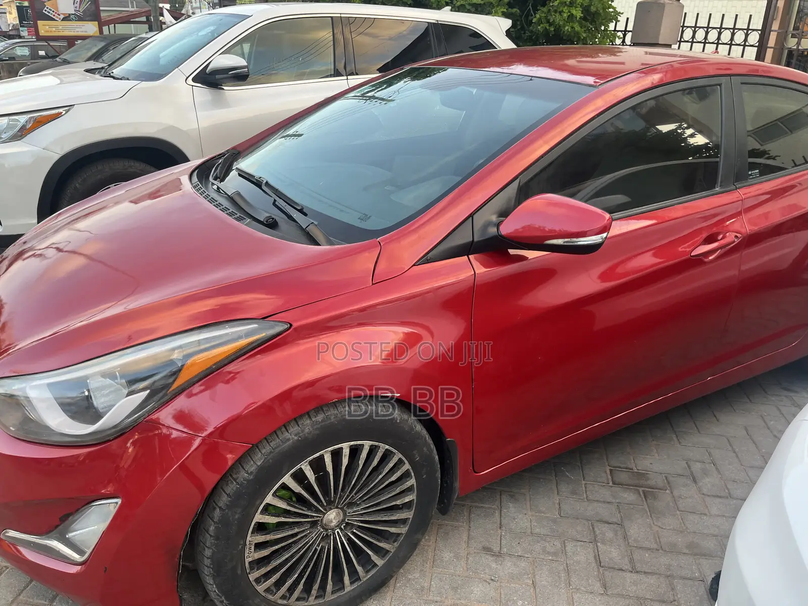 Hyundai Elantra 2013 Red
