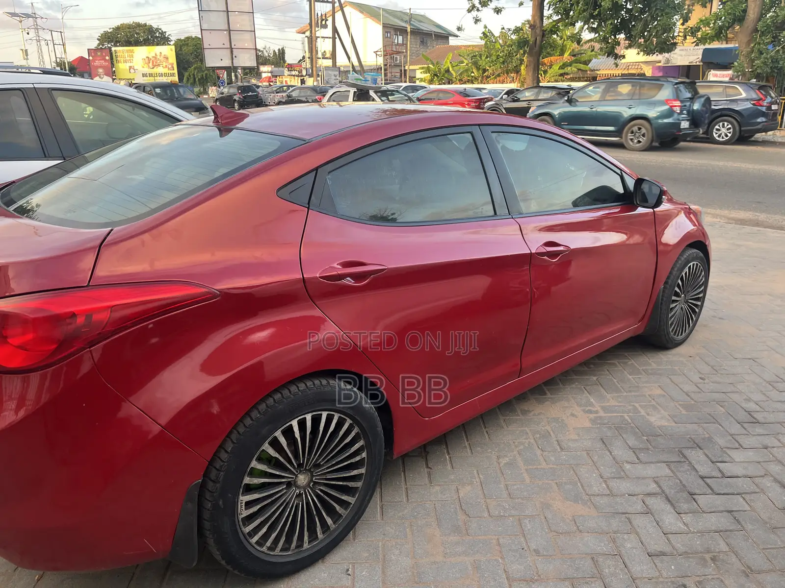 Hyundai Elantra 2013 Red