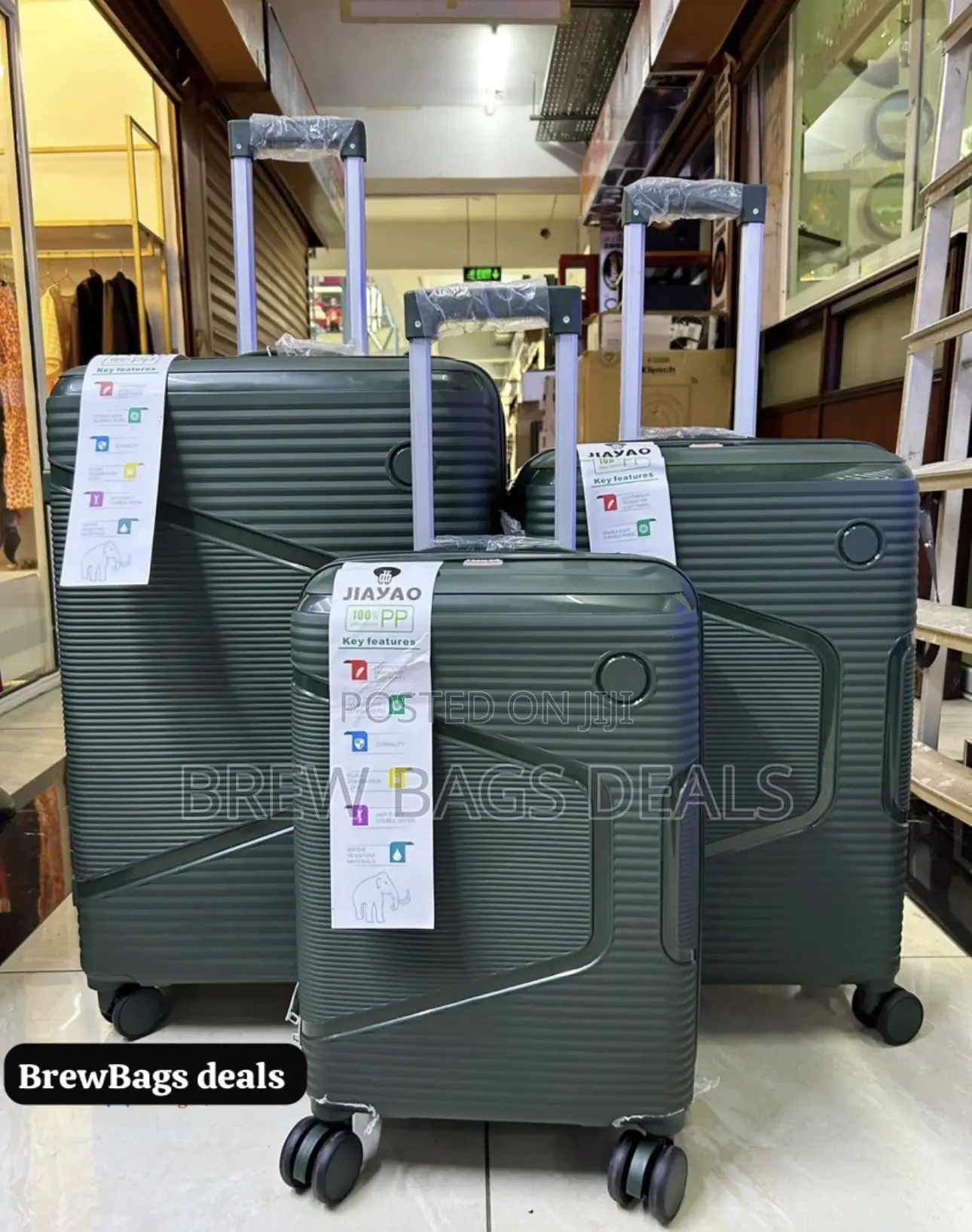 Quality Honeymoon 3set Fiber Anticrack Unbreakable Traveling Bag.