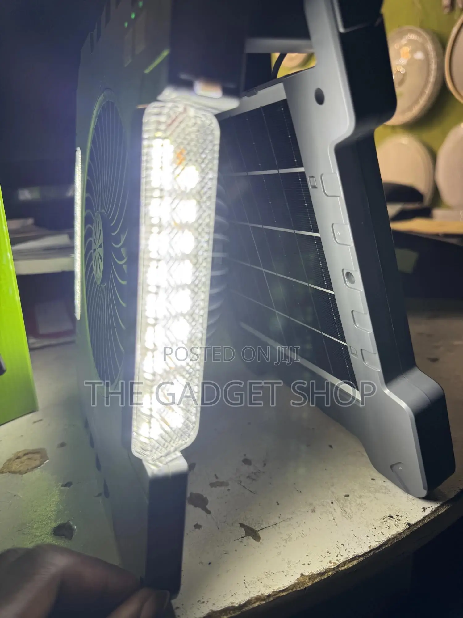 Solar Fan Lamp(With Mosquito Repellent Led)