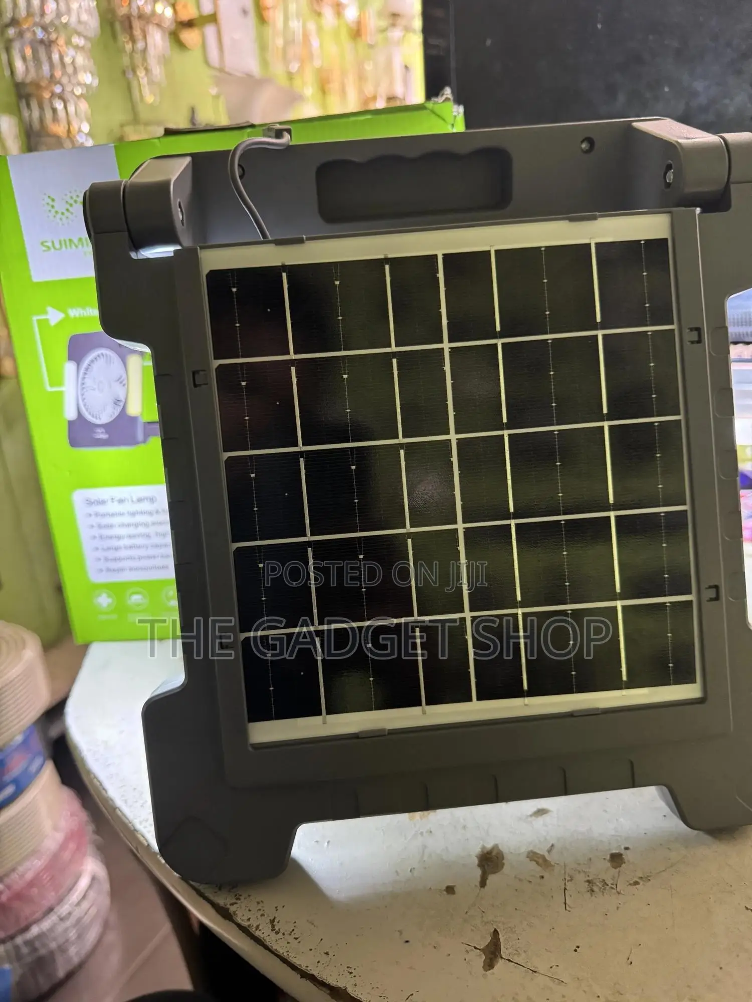Solar Fan Lamp(With Mosquito Repellent Led)