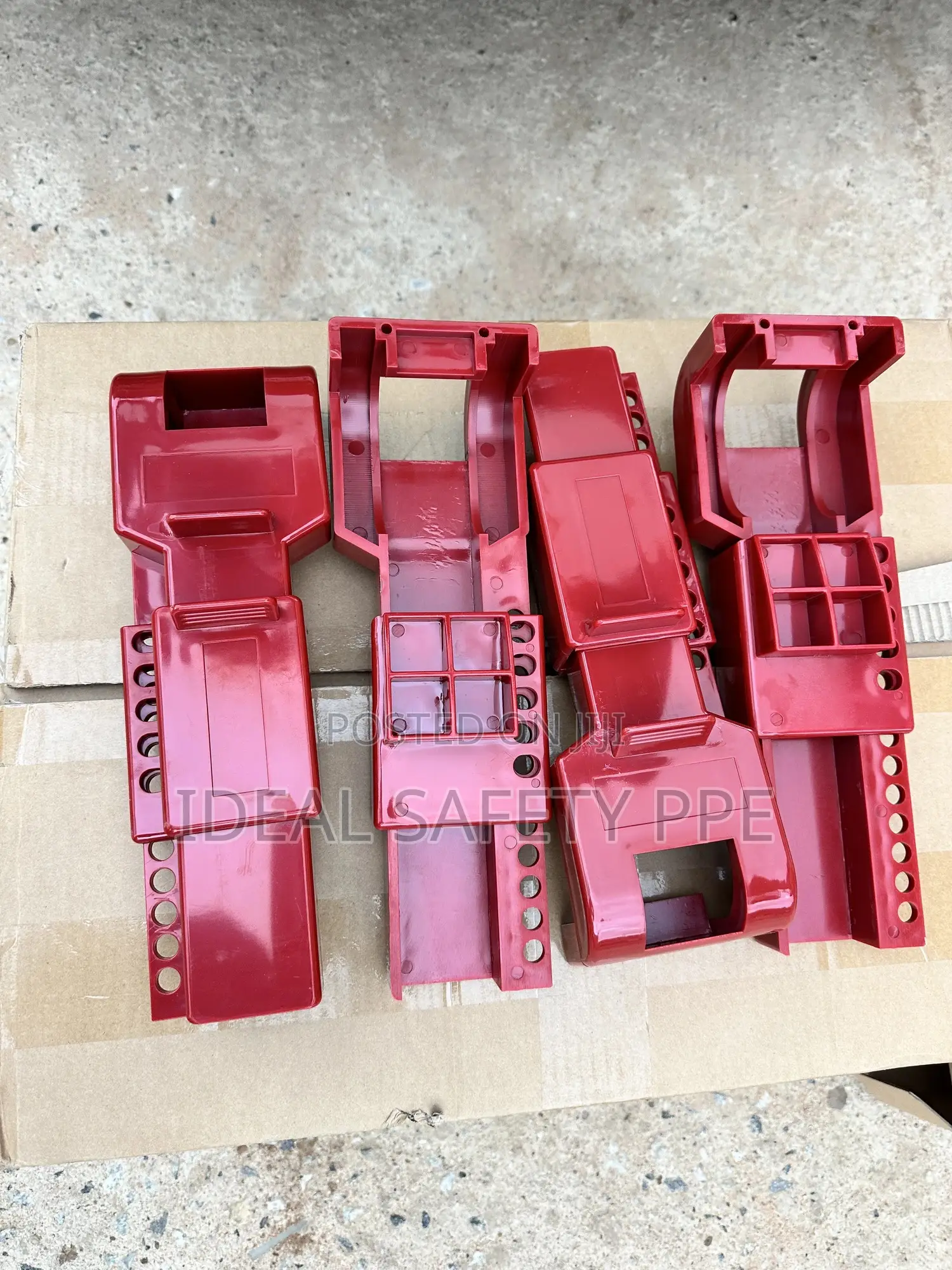 Safety Lockout Hasp Or Circuit Breaker Lockout Device