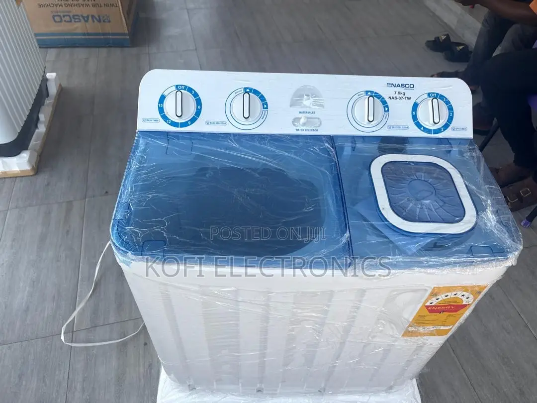 Nasco 7kg Washer Space-Saving Laundry Power