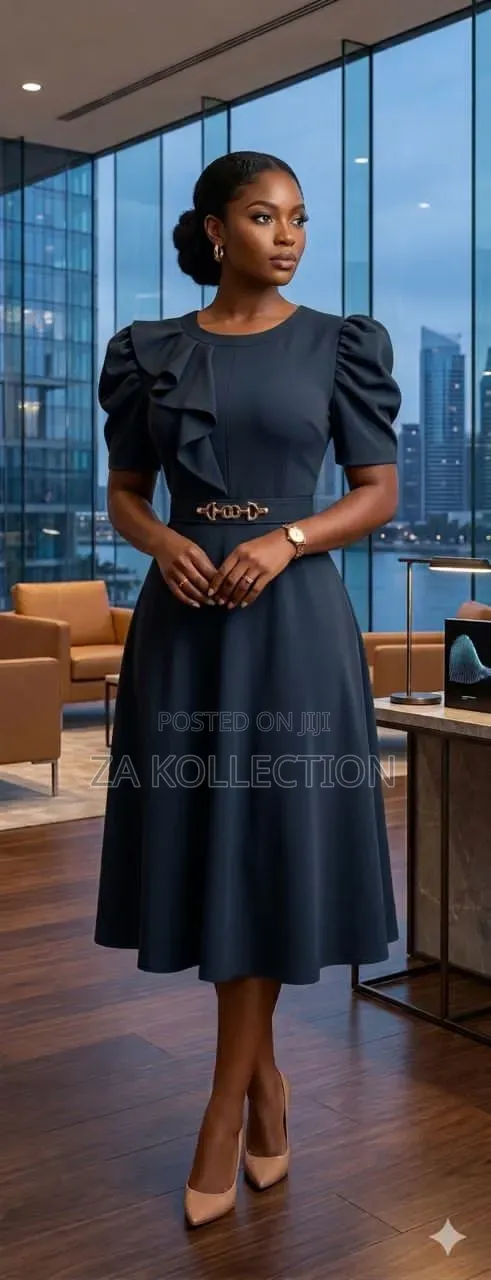 Ladies Shirt Like Office Dress