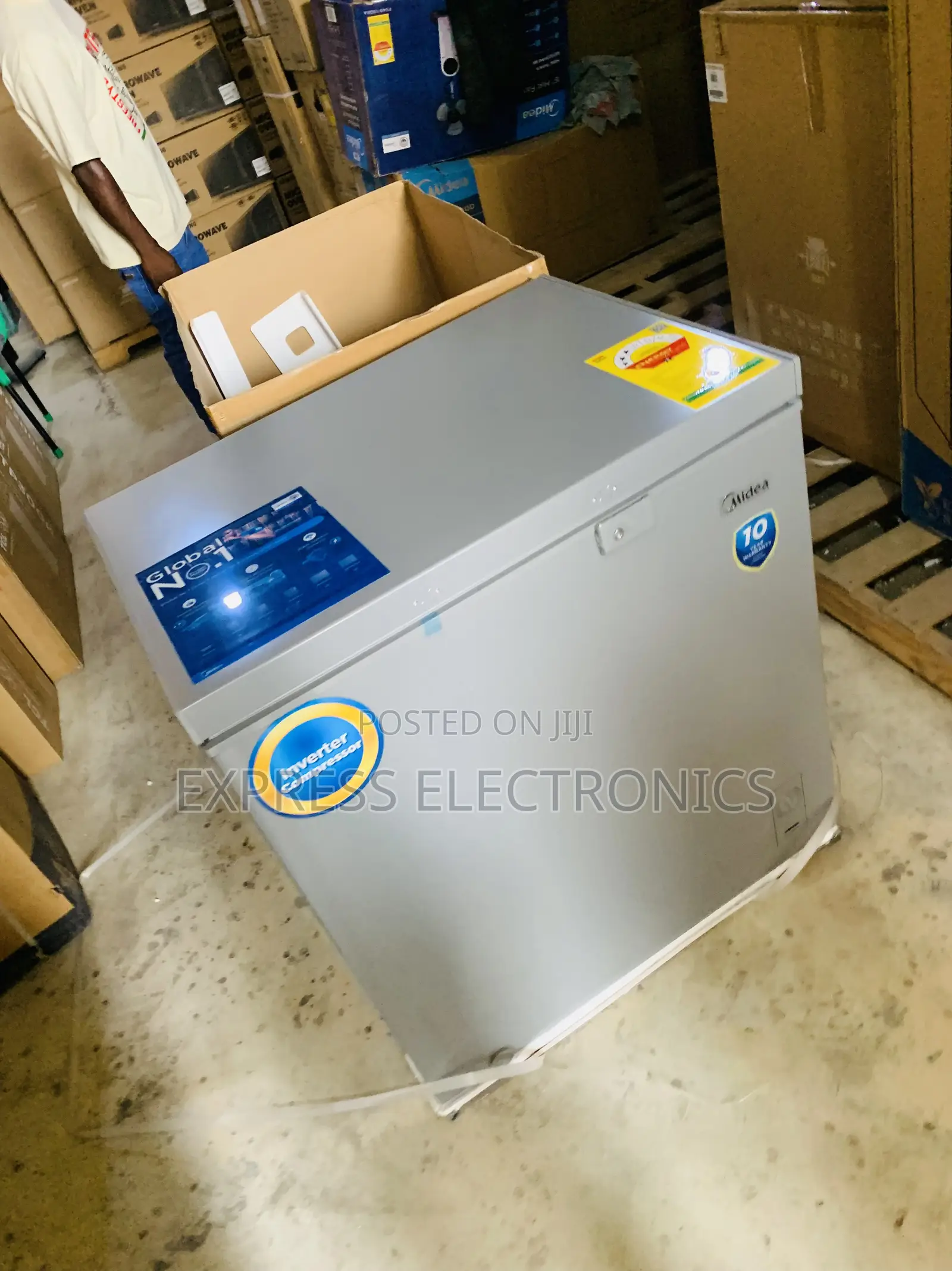 Brand Bew 197l Midea Chest Freezer