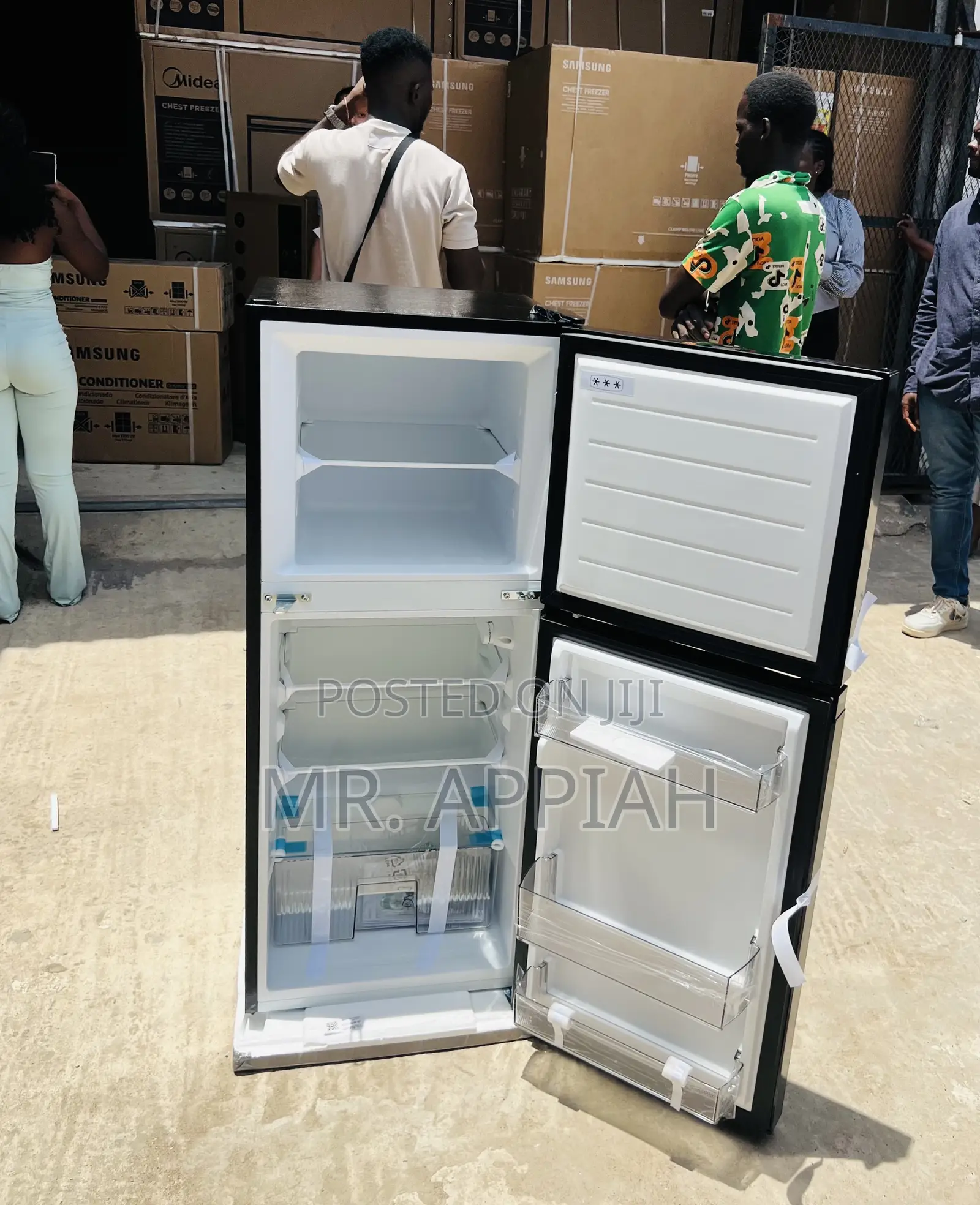 Energy Efficient Midea Mdrt187 127l Top Mount Freezer Fridge