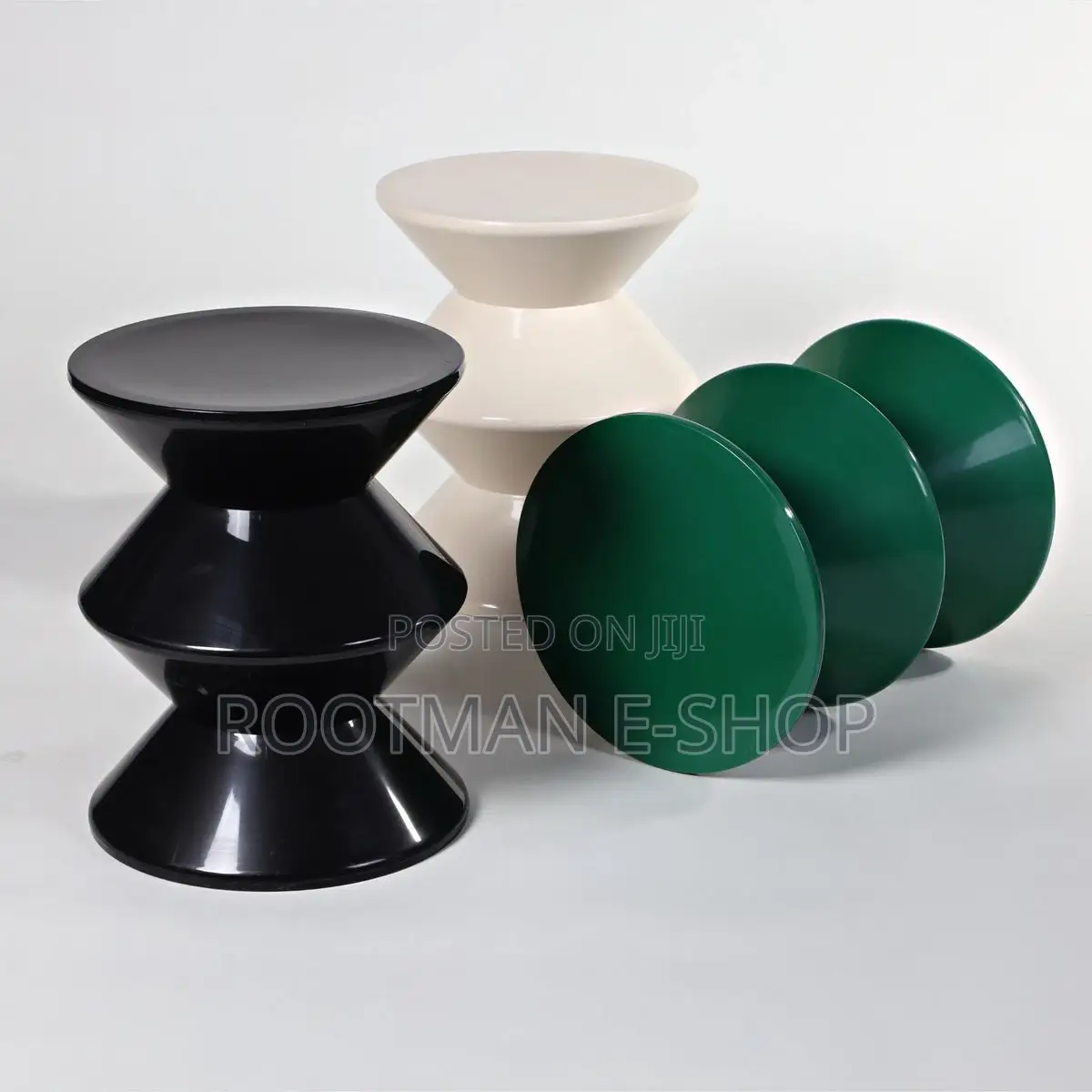Herman Miller Hourglass Stool in Ebony