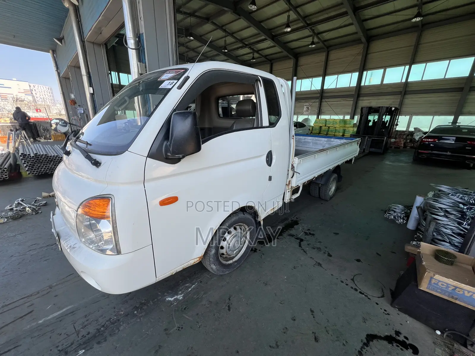 Hyundai Porter II 2012 White