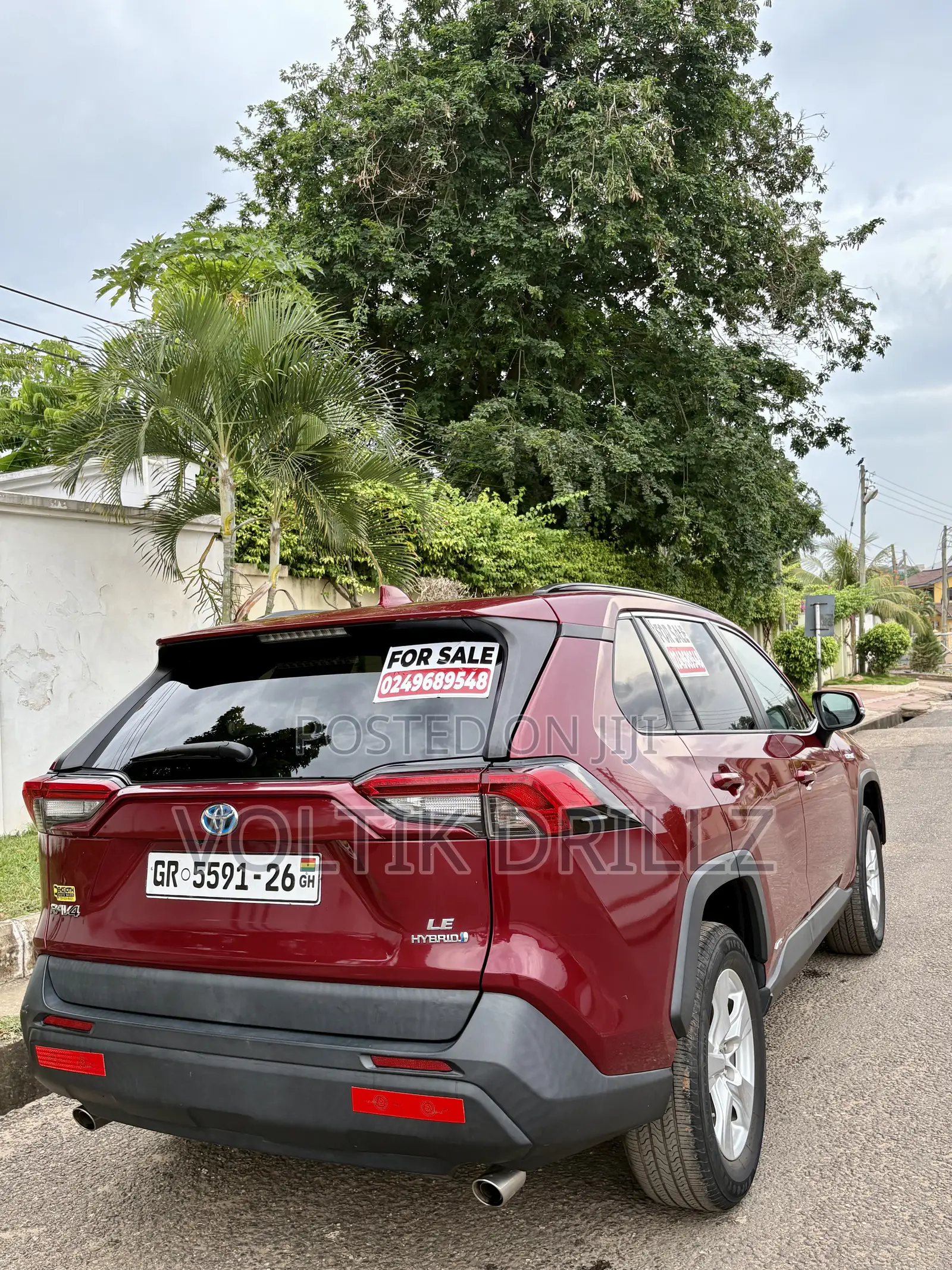 Toyota RAV4 Hybrid 2019 Red