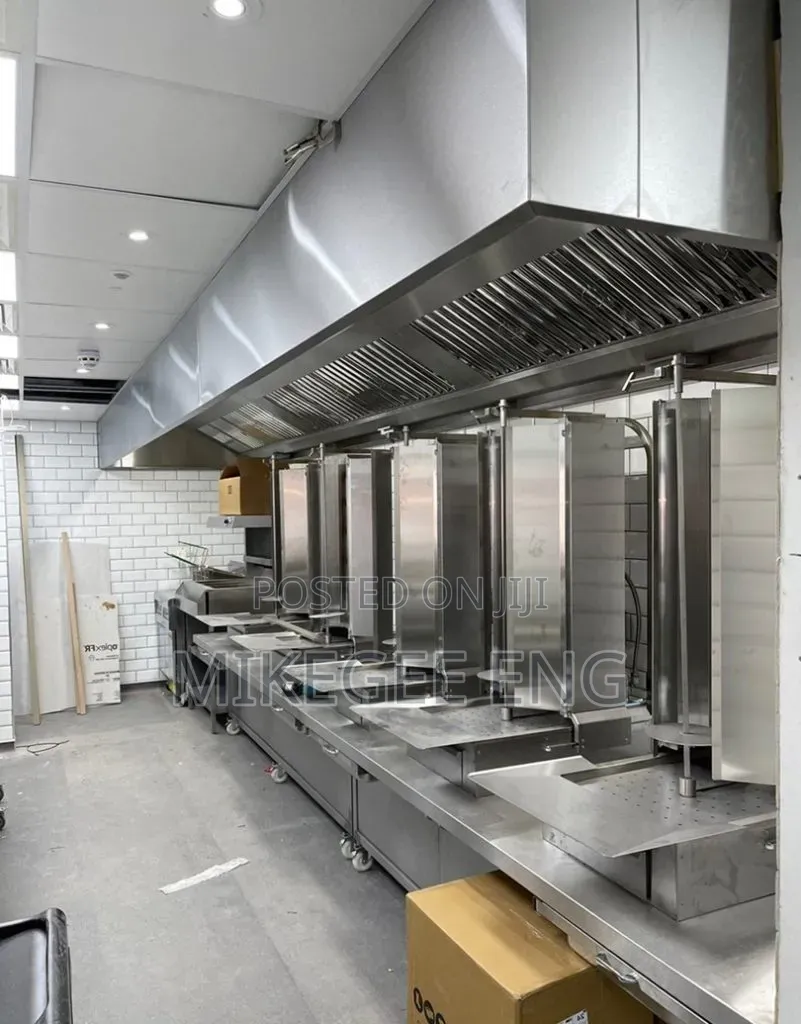 Heavy Duty Commercial Kitchen Extractor Installation For Restaurants