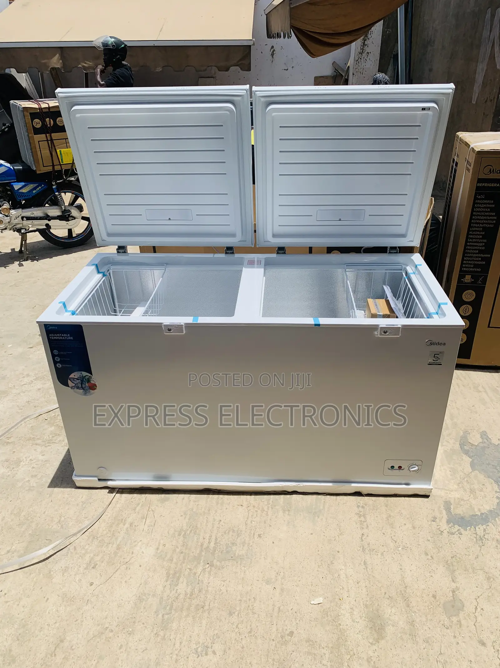 Very Affordable Price Chest Freezer 508l Midea White