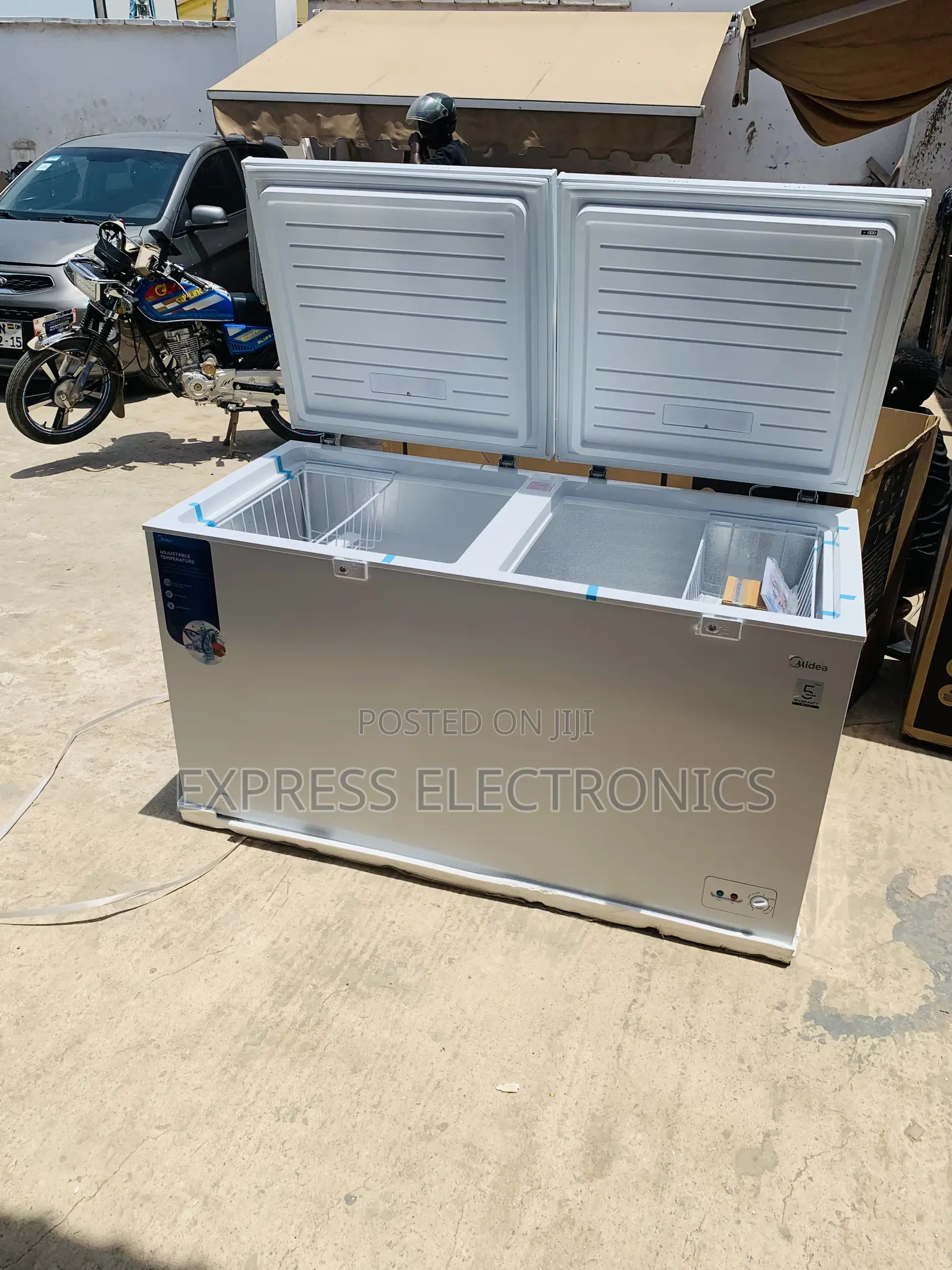 Call and Place Your Order for 508l Chest Freezer Two Doors Midea