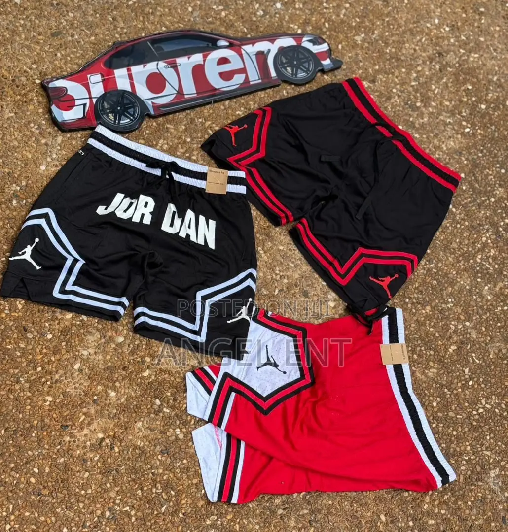 Quality Jordan Shorts Available as Seen (Location: Kejetia Kumasi)