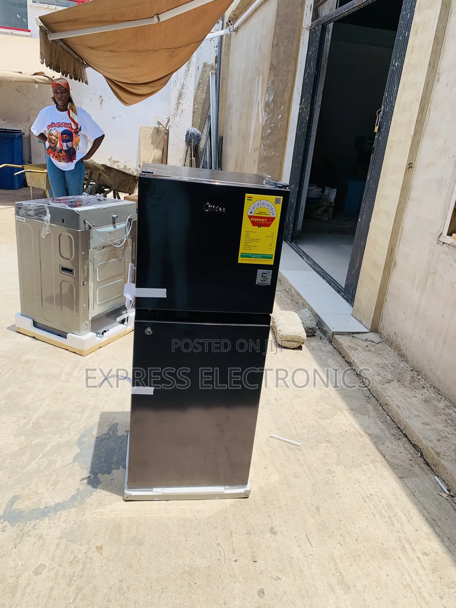 Quality Fridge Midea 127l Mdrt187 Top Freezer