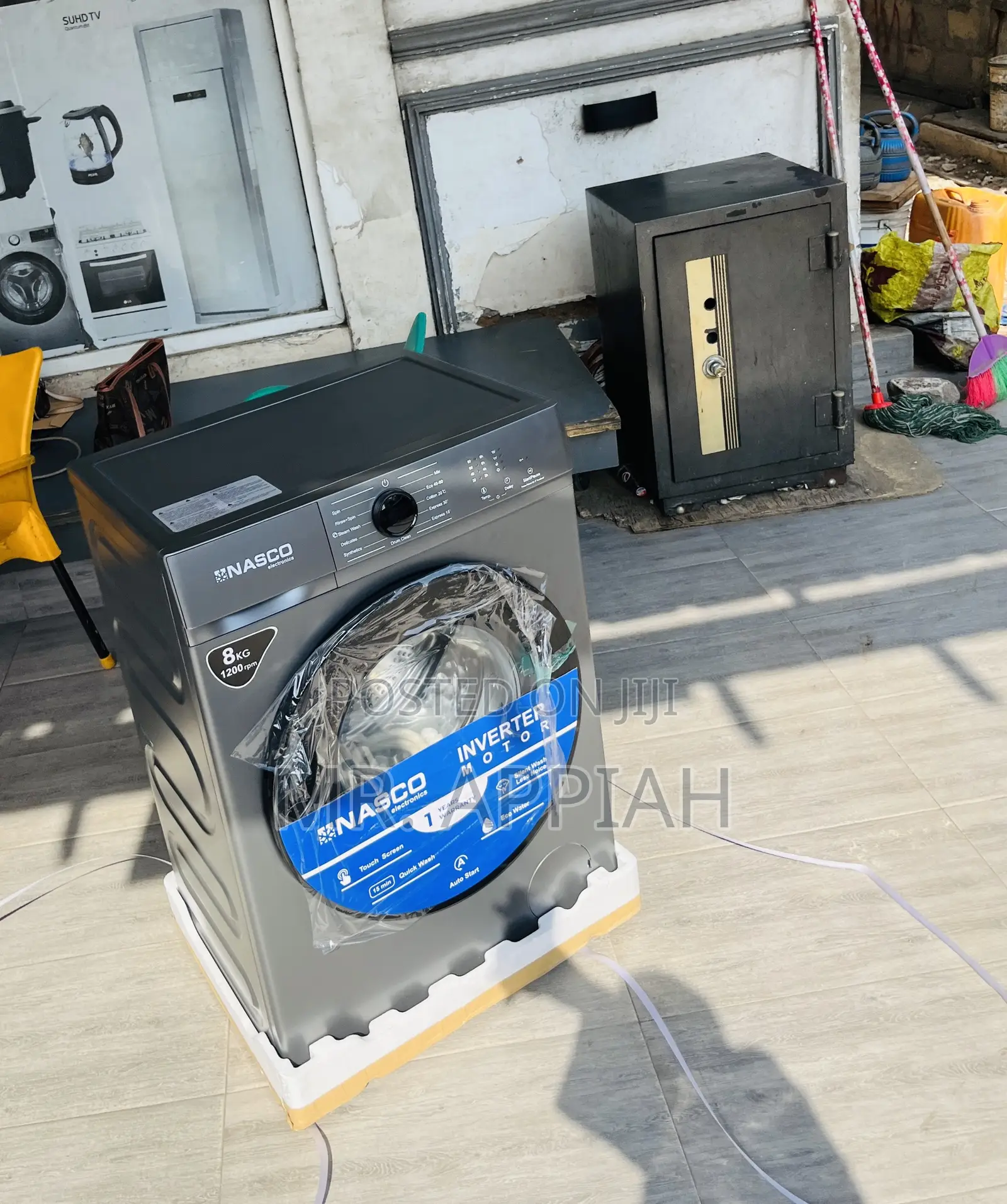 High Quality Nasco Front Load Full Auto Washing Machine(8kg)