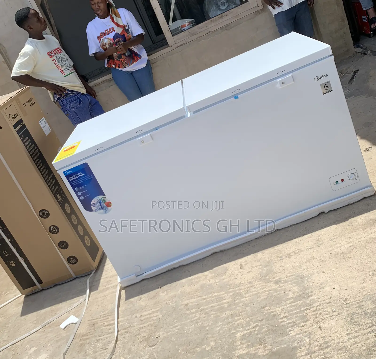 Affordable Grey Midea 508ltrs Chest Freezer Sku: Mdrc698fzn01