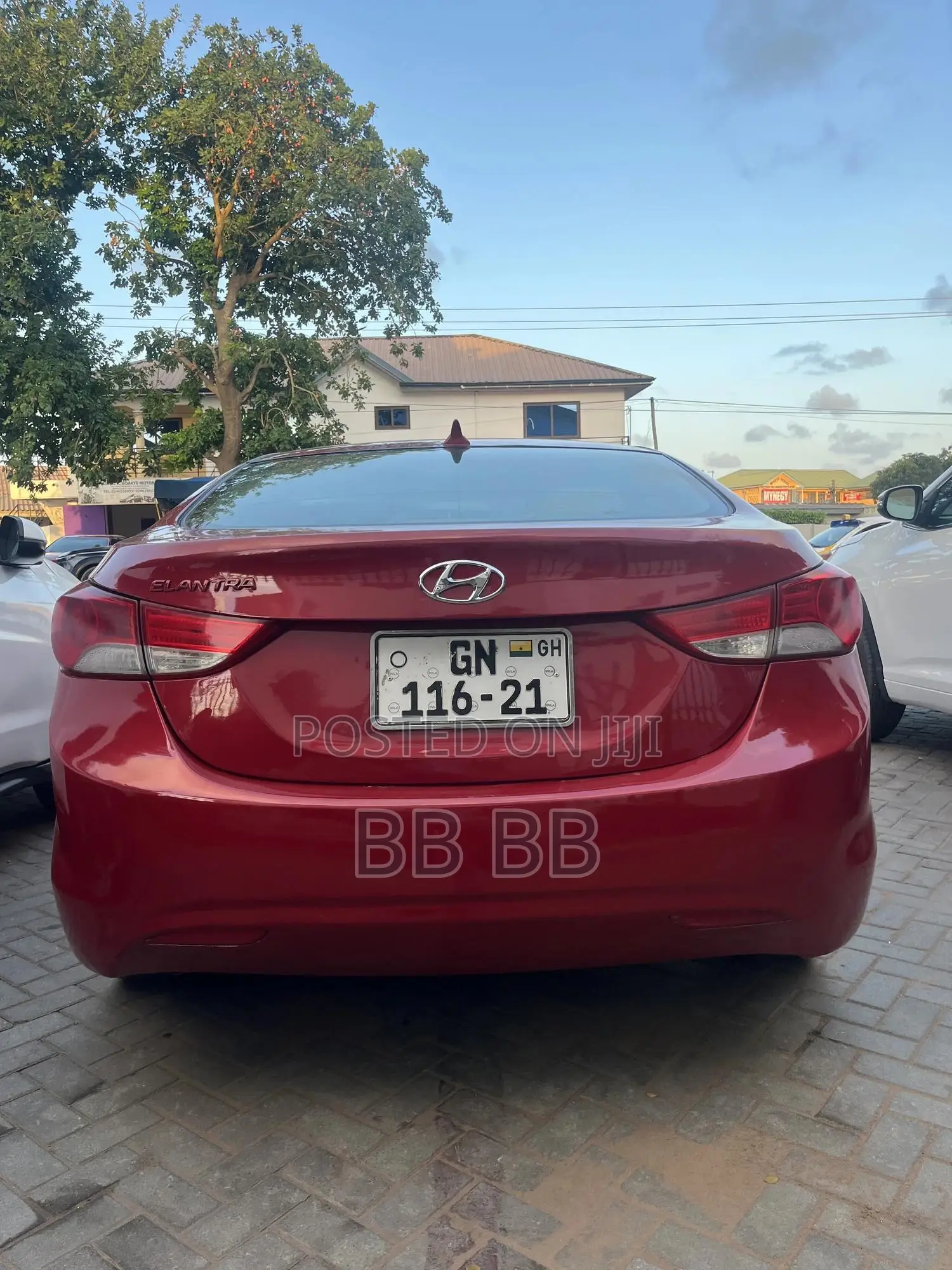 Hyundai Elantra 2013 Red