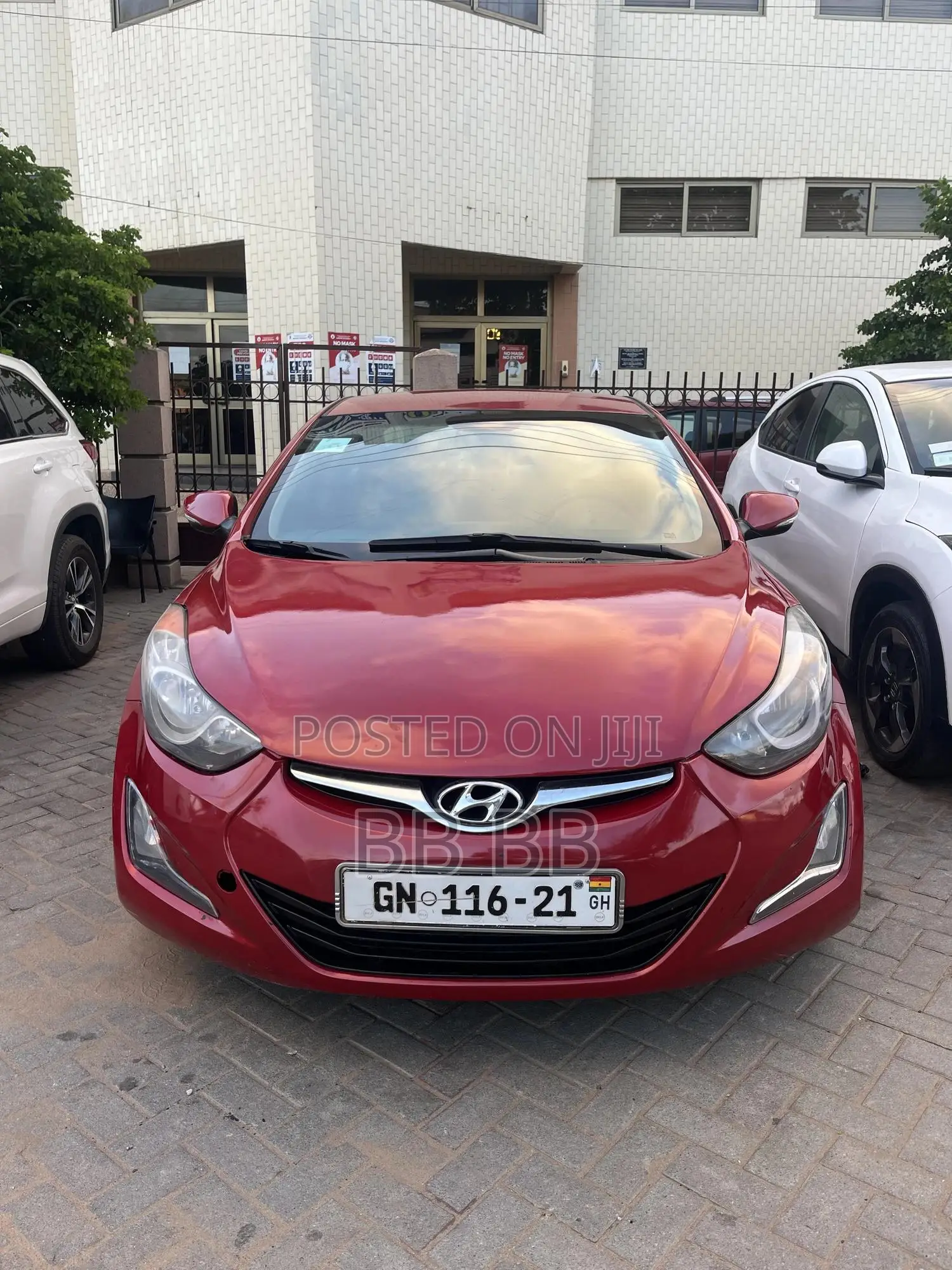 Hyundai Elantra 2013 Red