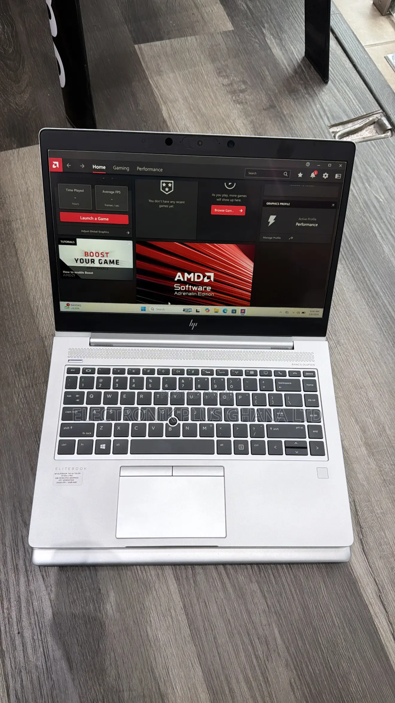 Laptop HP EliteBook 745 G6 16GB AMD Ryzen 5 SSD 256GB