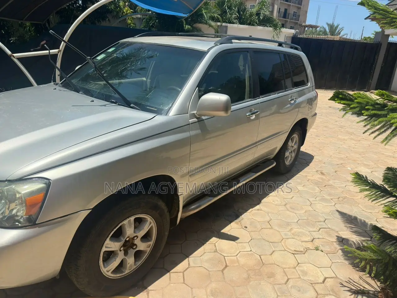Toyota Highlander 4x4 2007 Gray