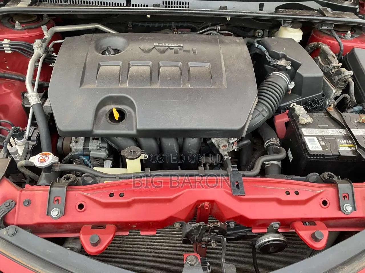 Toyota Corolla SE 4dr Sedan (1.8L 4cyl CVT) 2017 Red