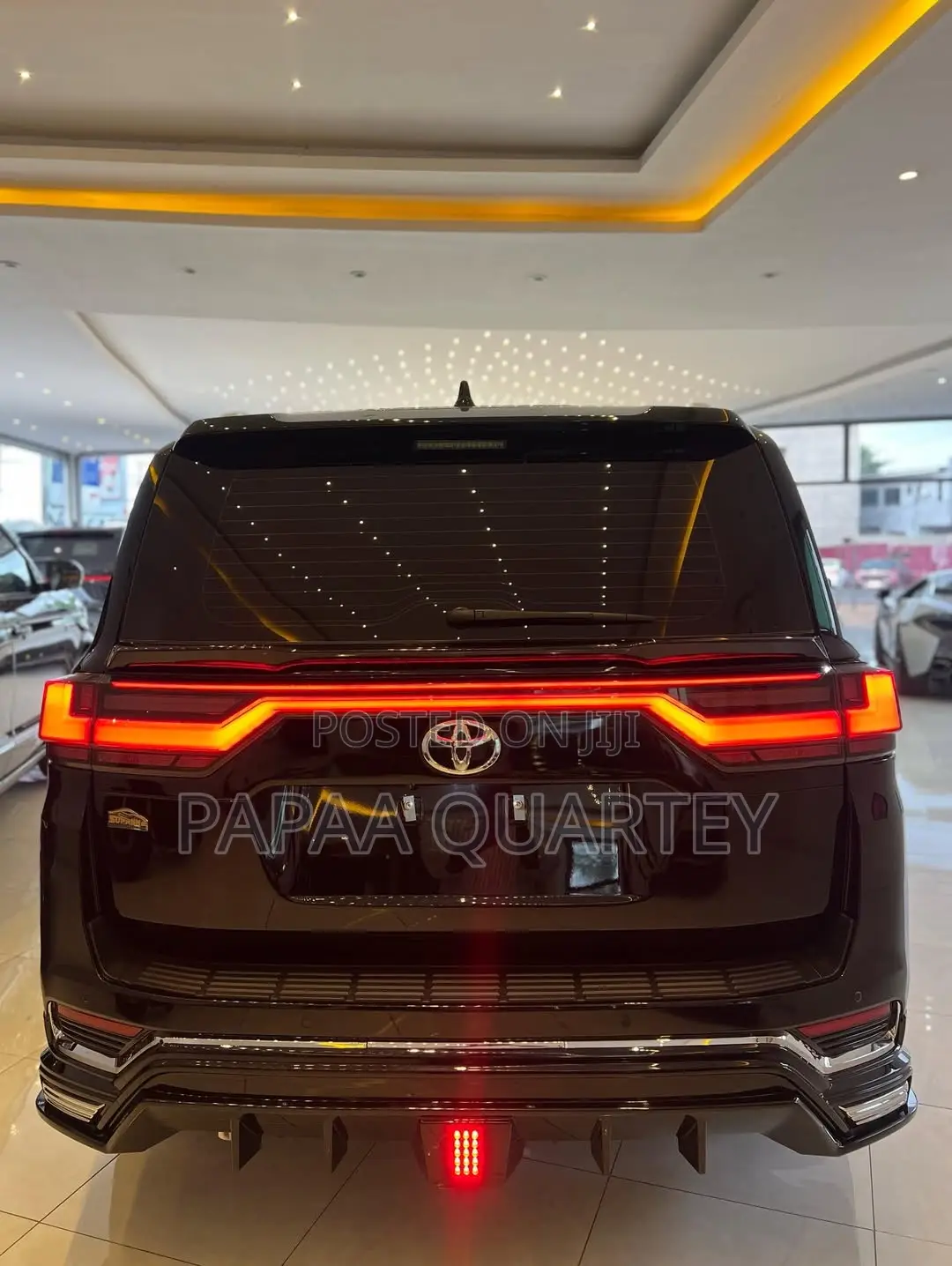New Toyota Land Cruiser LC300 2025 Black