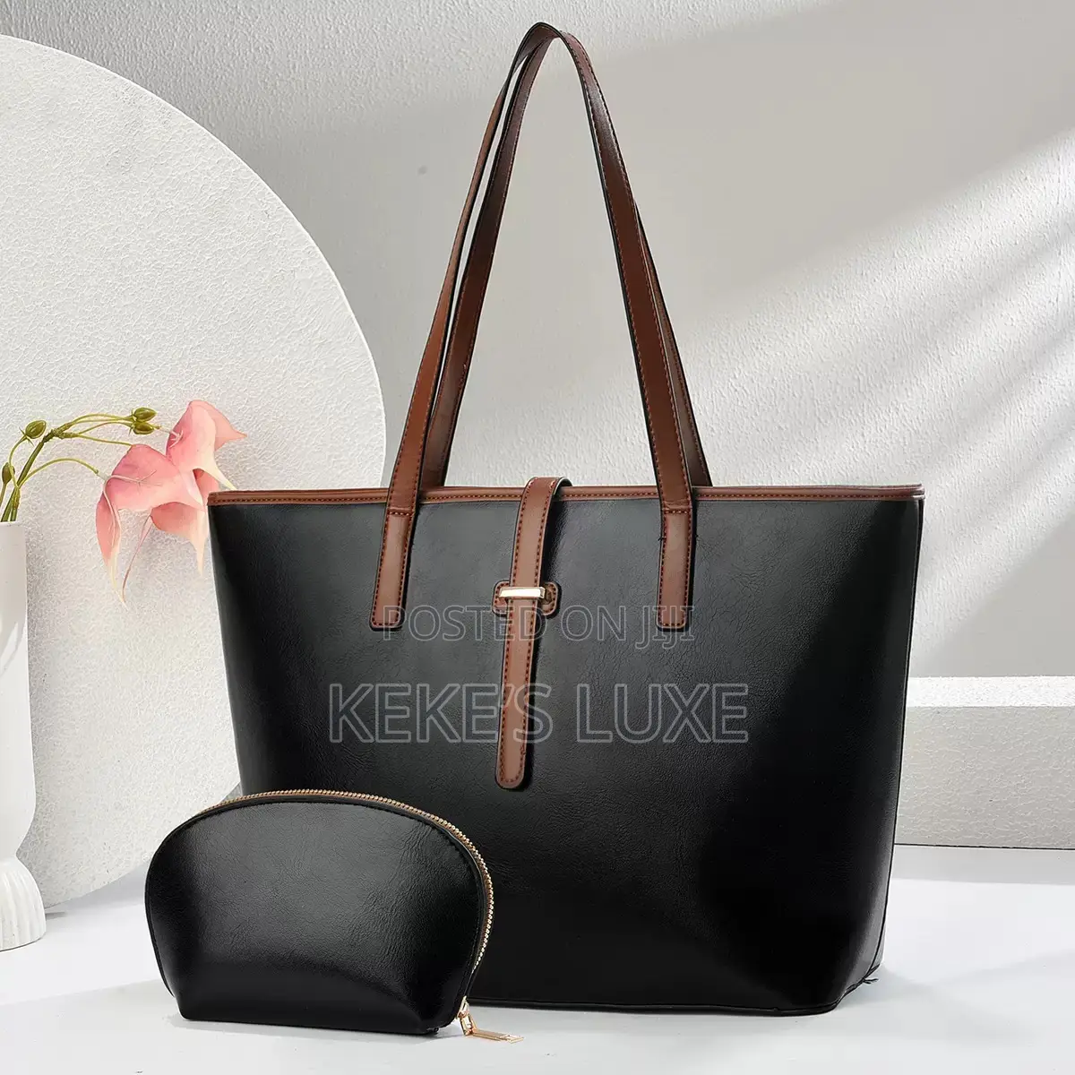 Leather Large Capacity Tote Bags