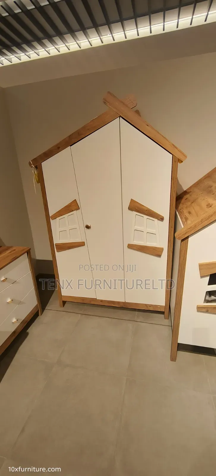 Bedroom Set for Kids (Bed/Wardrobe/Dresser/Study Table)