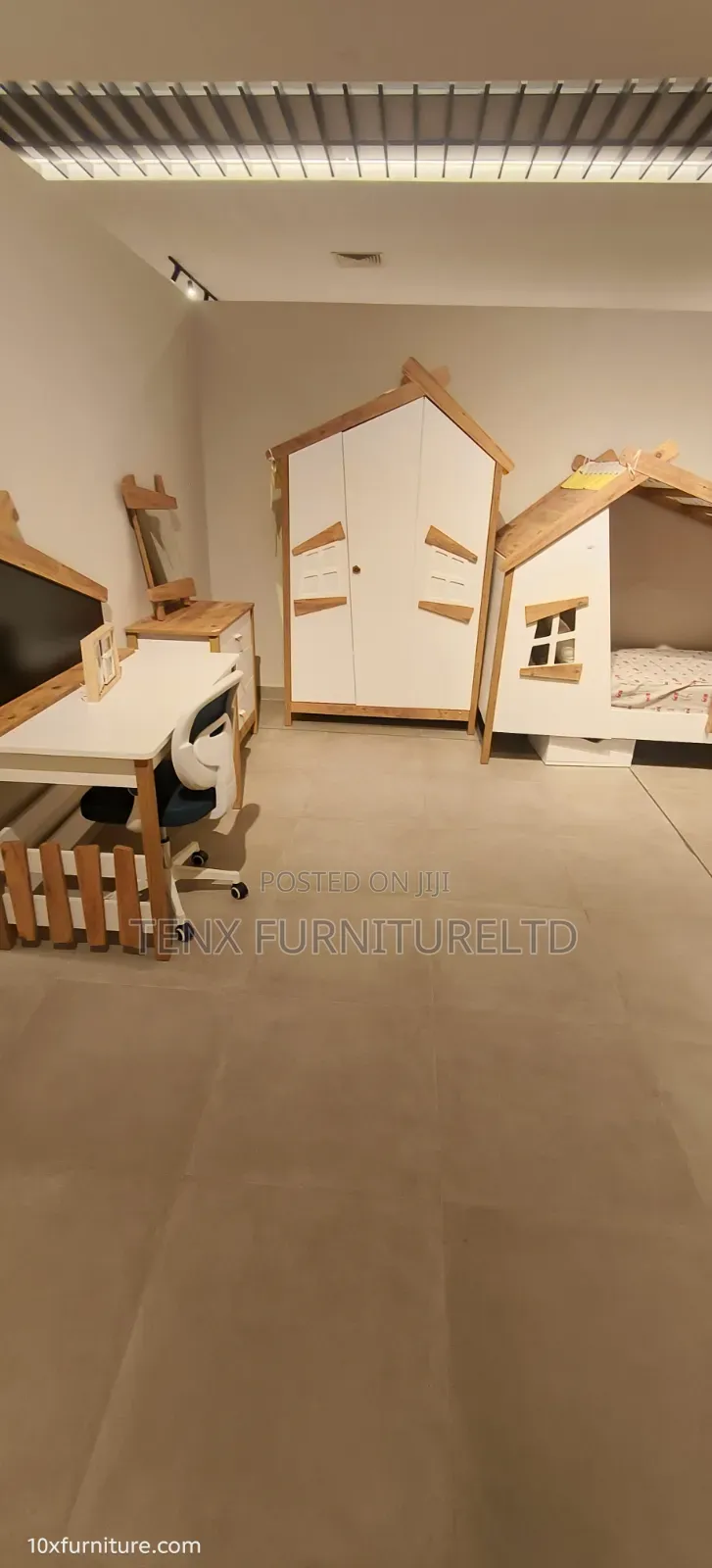 Bedroom Set for Kids (Bed/Wardrobe/Dresser/Study Table)