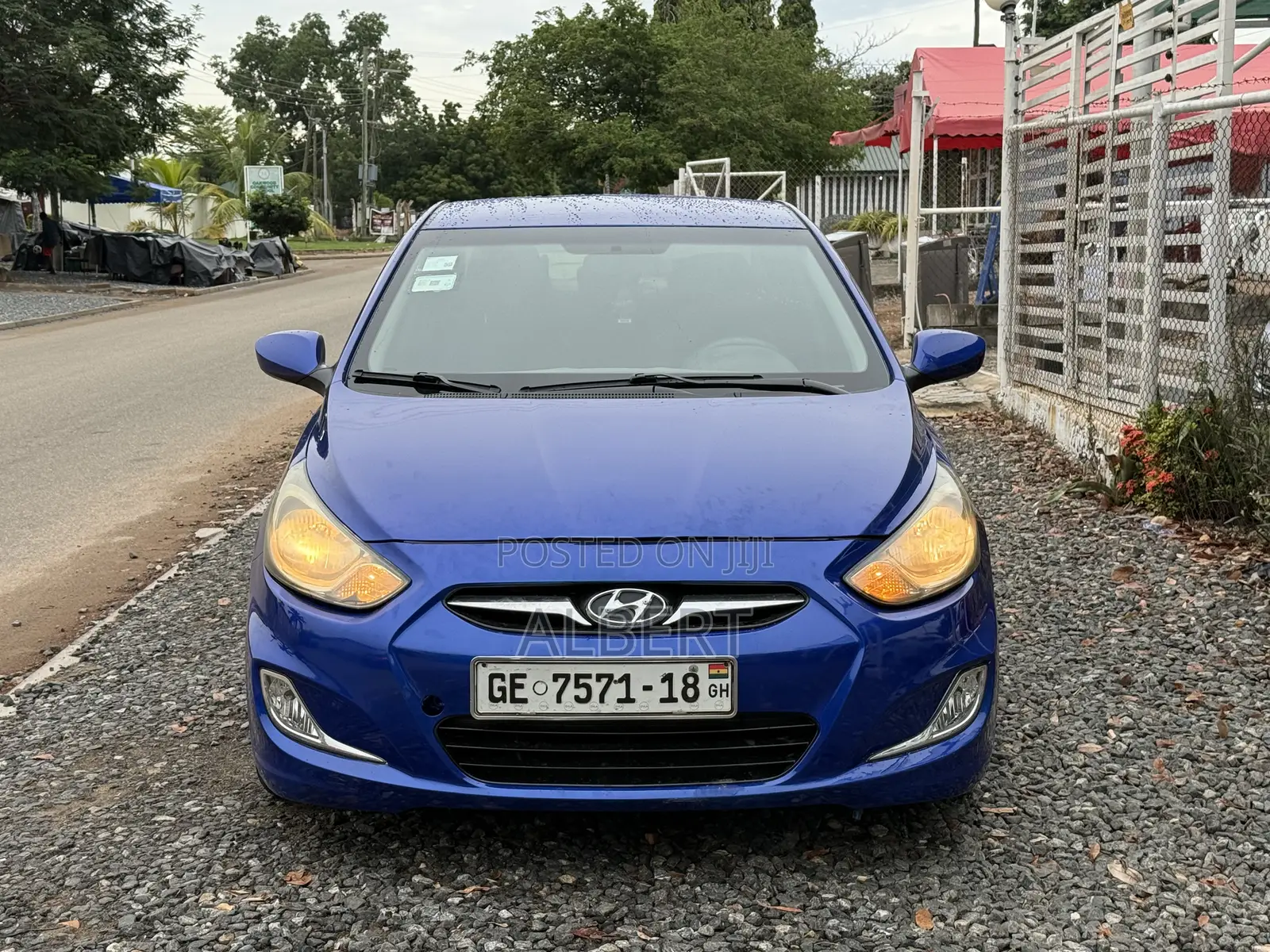 Hyundai Accent GLS 4dr Sedan (1.6L 4cyl 6M) 2014 Blue