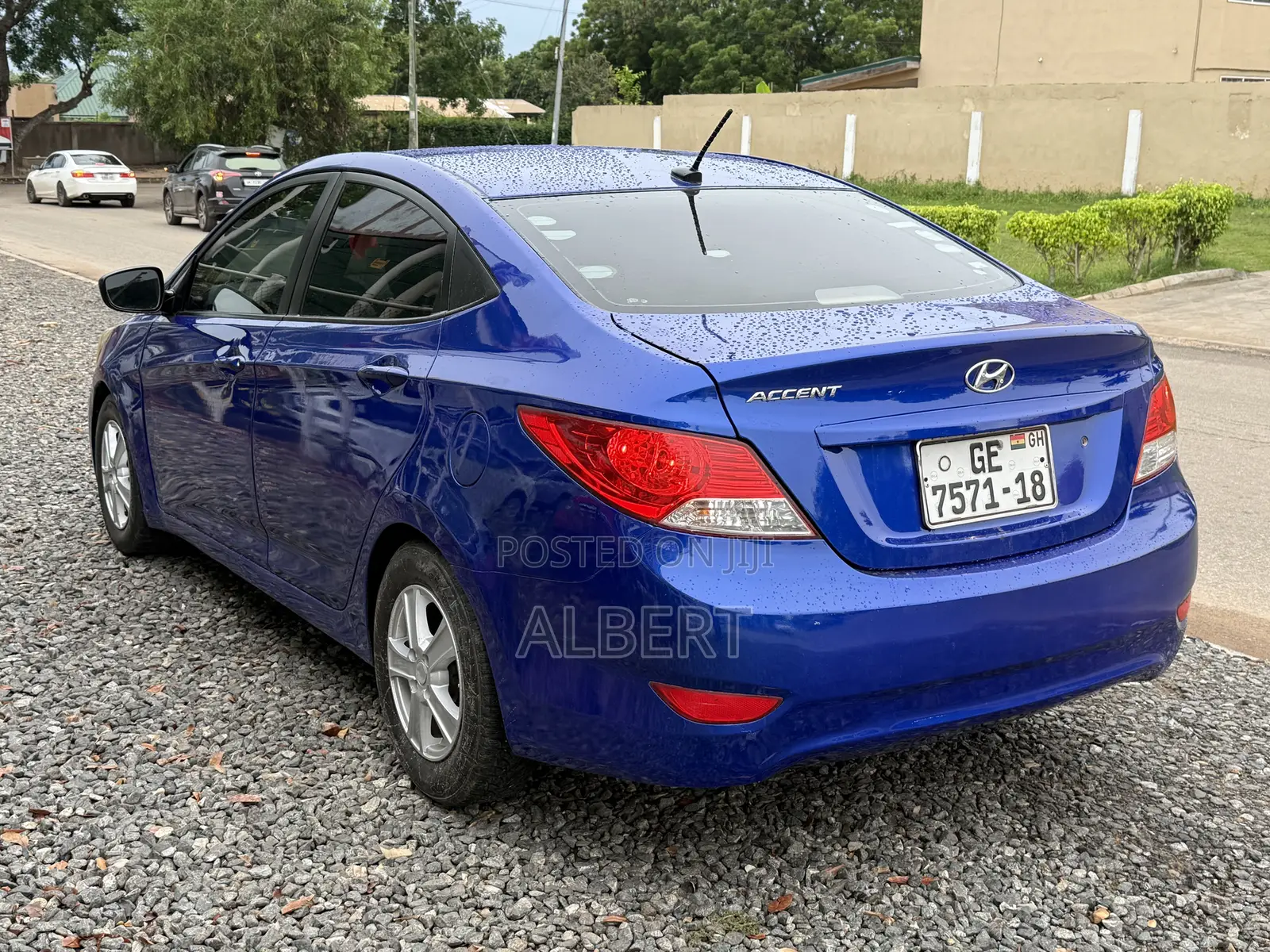 Hyundai Accent GLS 4dr Sedan (1.6L 4cyl 6M) 2014 Blue