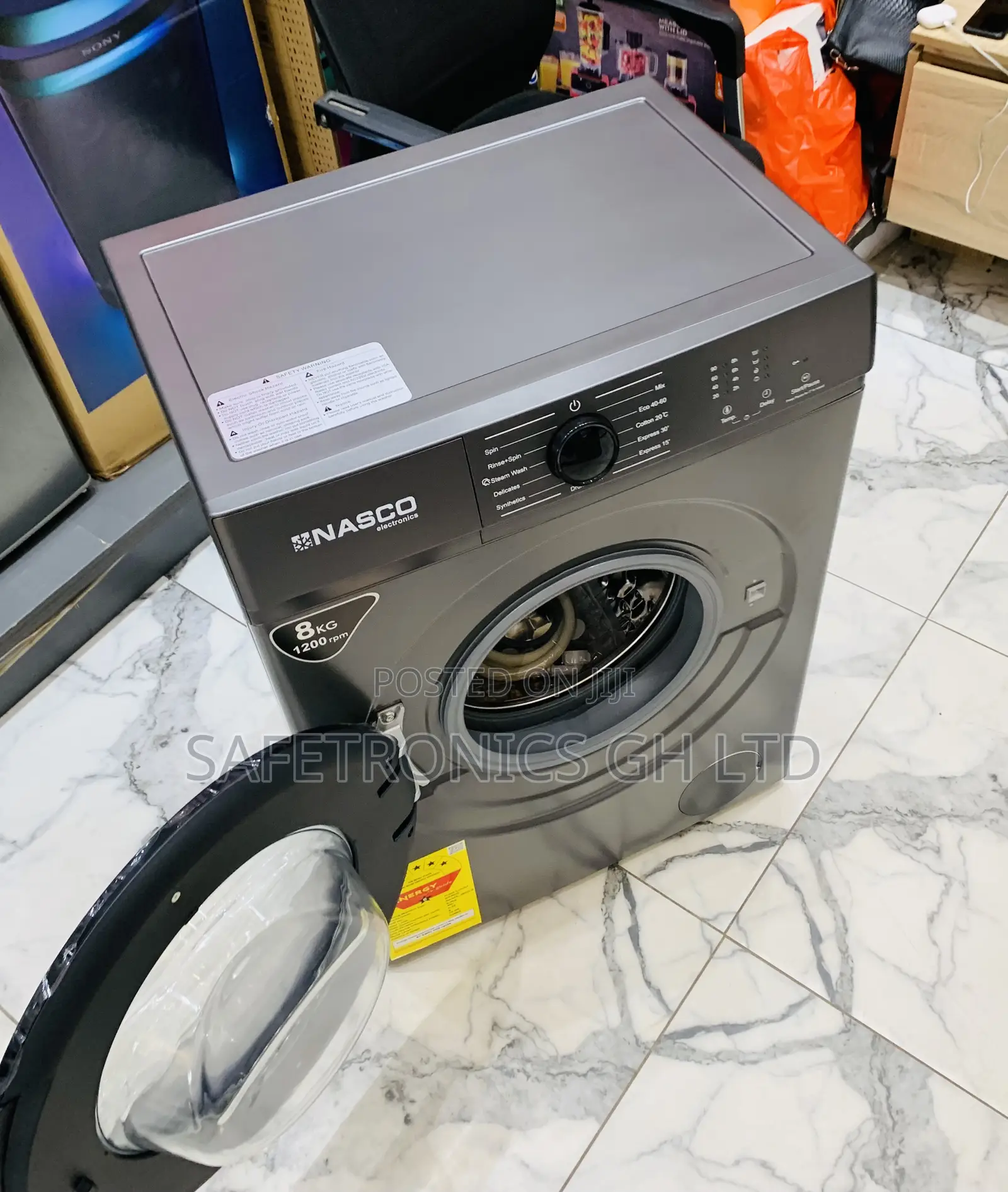 Reliable Fast Nasco Washing Machine 8kg Front Load Full Automatic