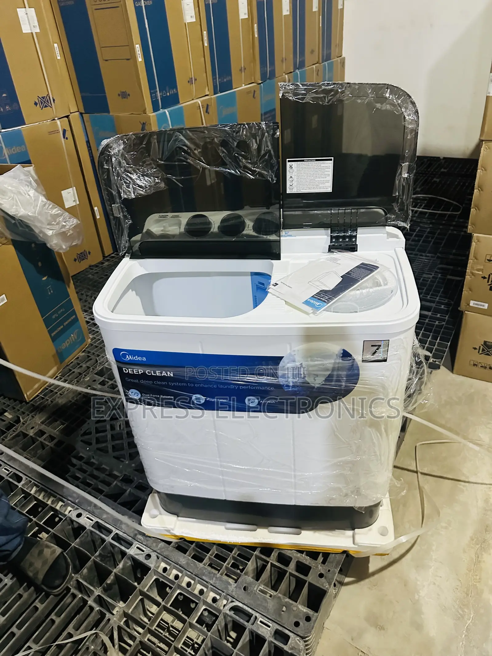 Very Cool Price Wm Topload Twintub 7kg Midea B