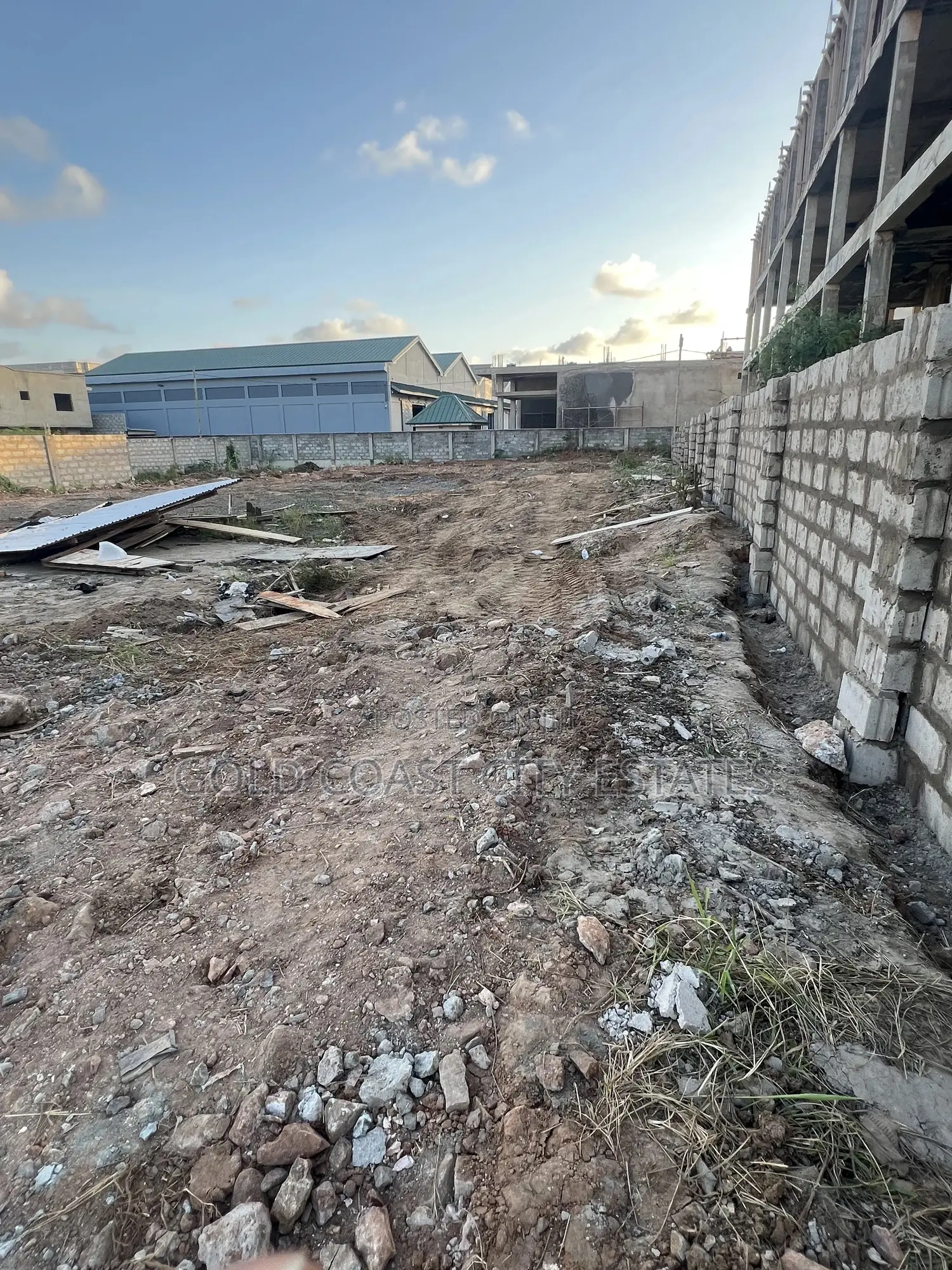 Roadside Land For Sale At Regimanuel Spintex