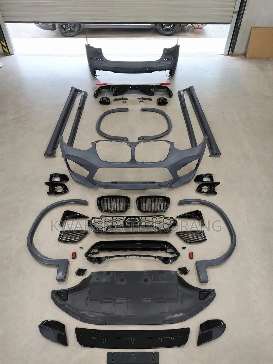 2019 BMW X3 Front and Back Bumper