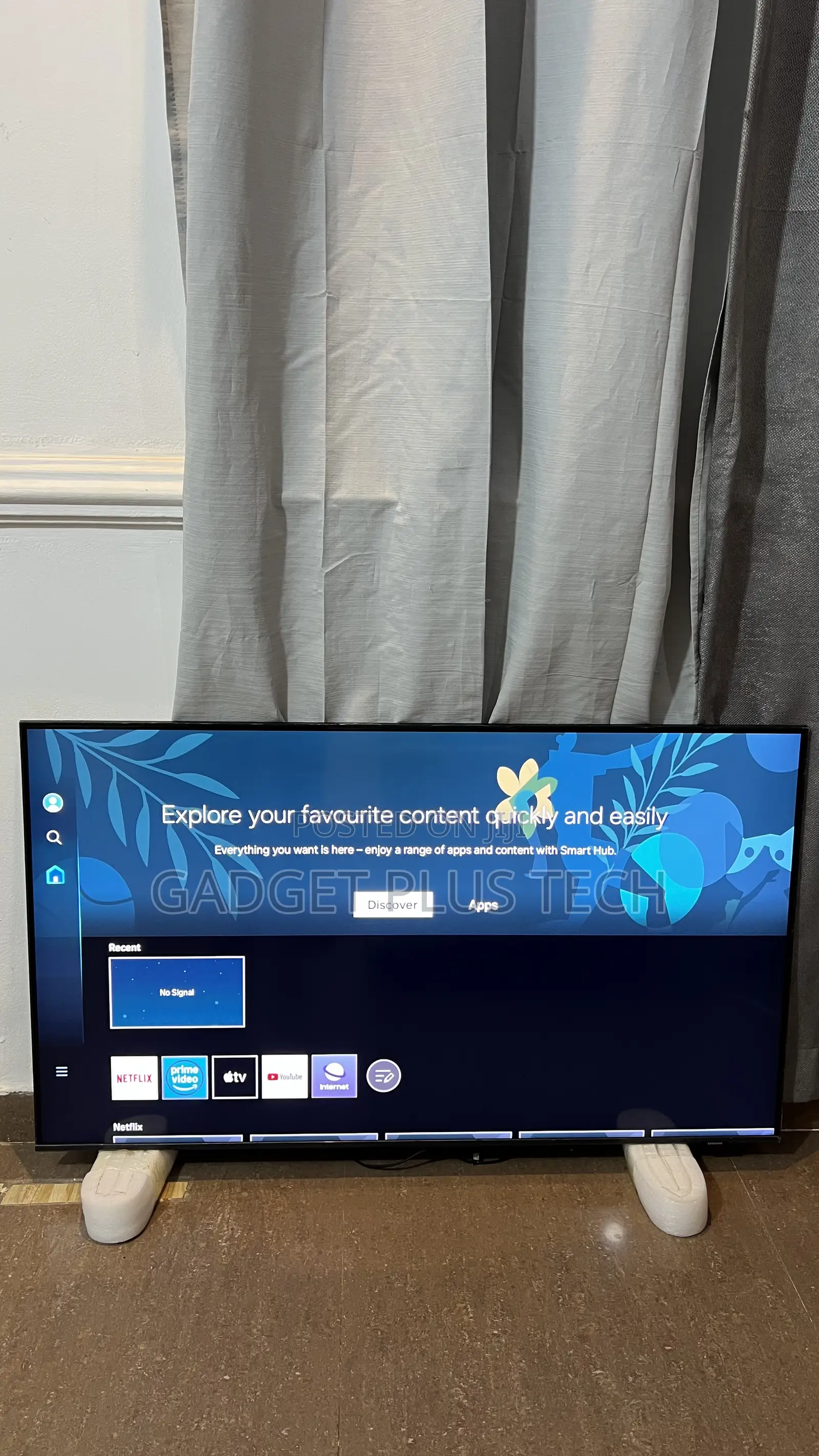 2021/22 55” Samsung Airslim Crystal Smart TV From Europe