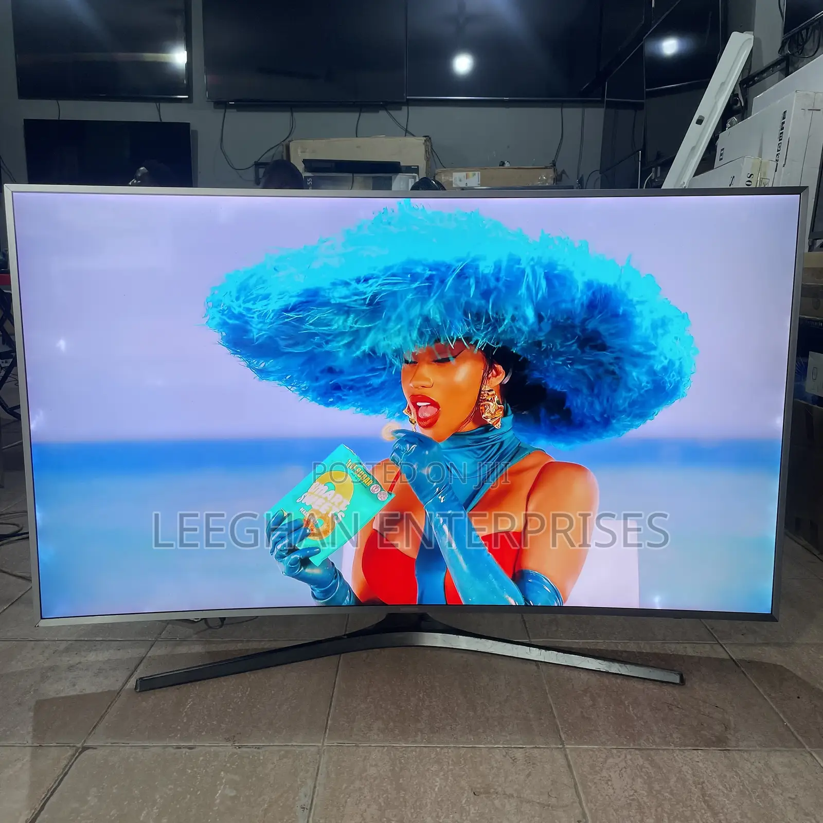 55” Samsung Curved Uhd Tv