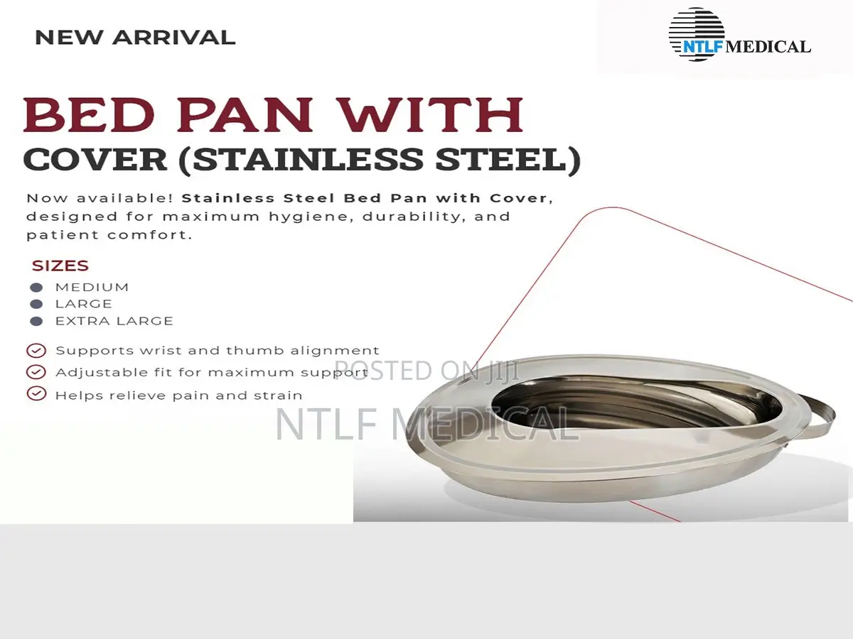 Bed Pan With Cover
