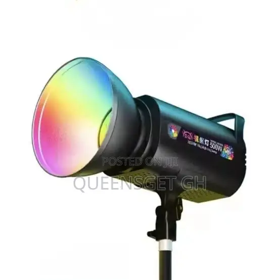 500w Studio Light Rgb Photography Video Light For Content Streaming,
