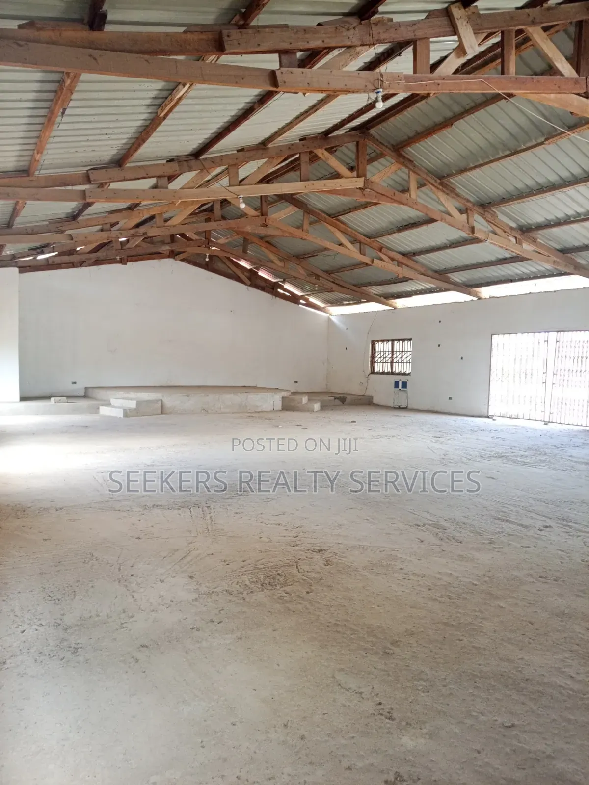 Church Plus 3 Shops on 1 Plot at Abease , Amasaman, Accra