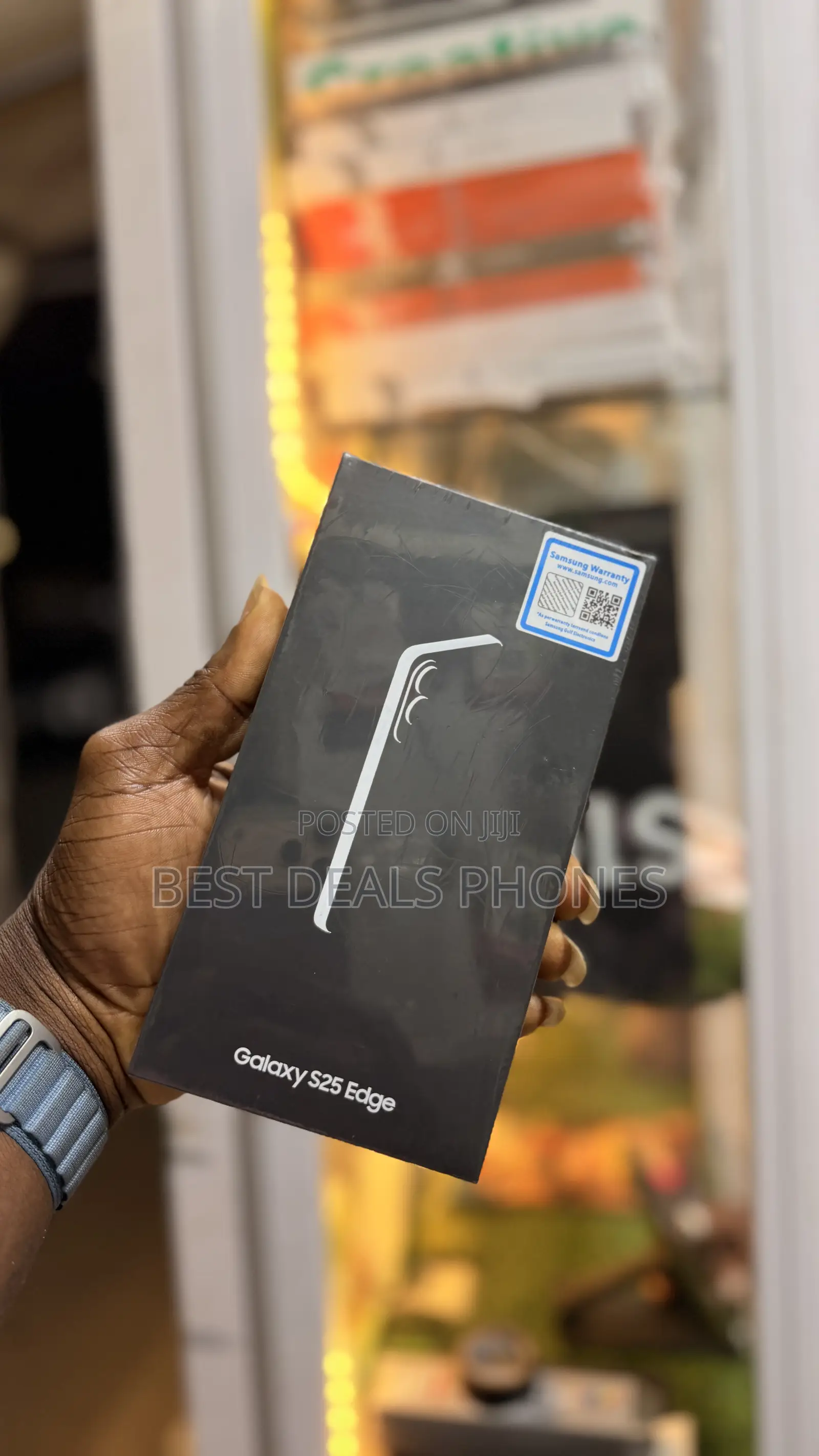 New Samsung Galaxy S25 Edge 256 GB Black